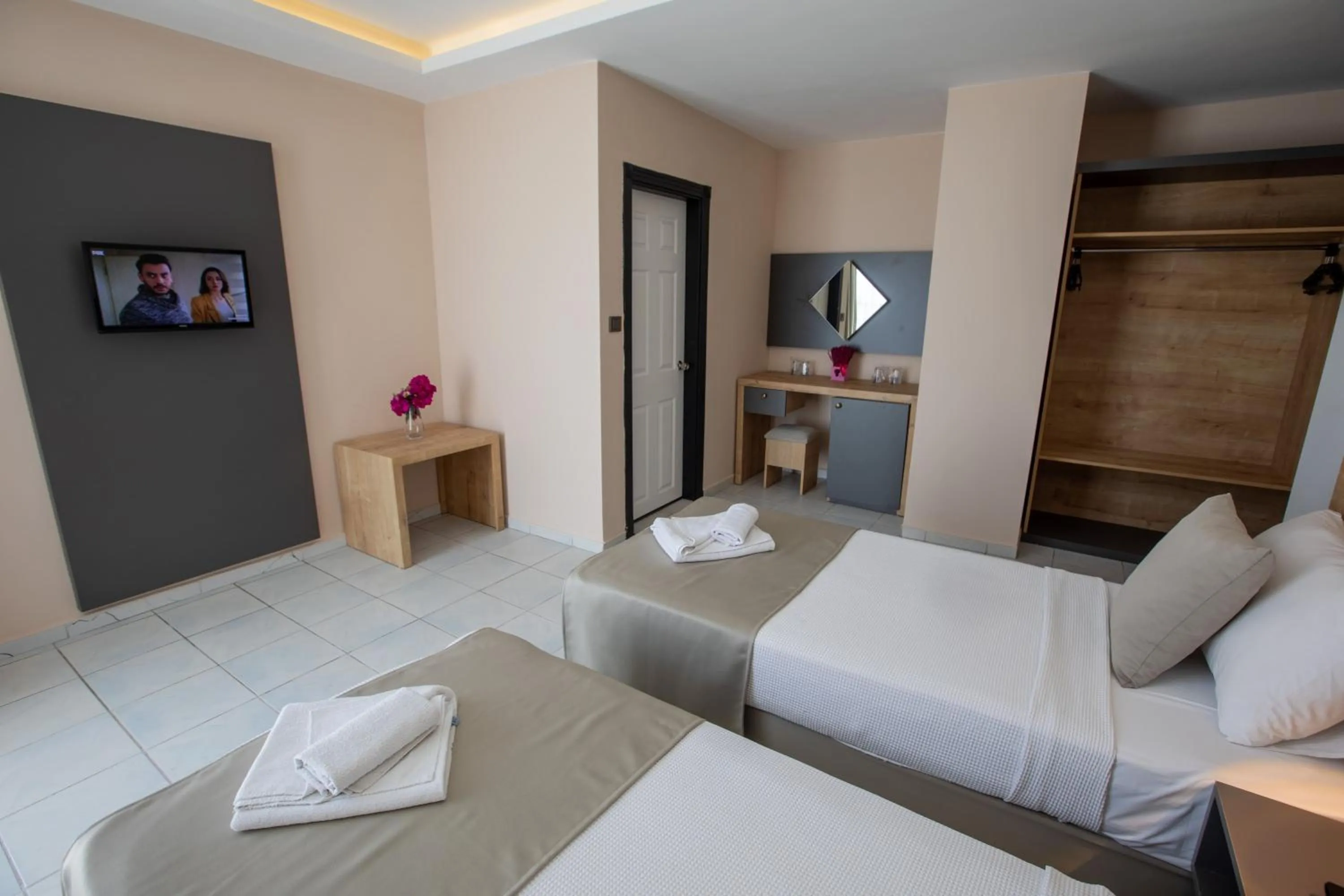 Bed in Alanya Risus Park Hotel