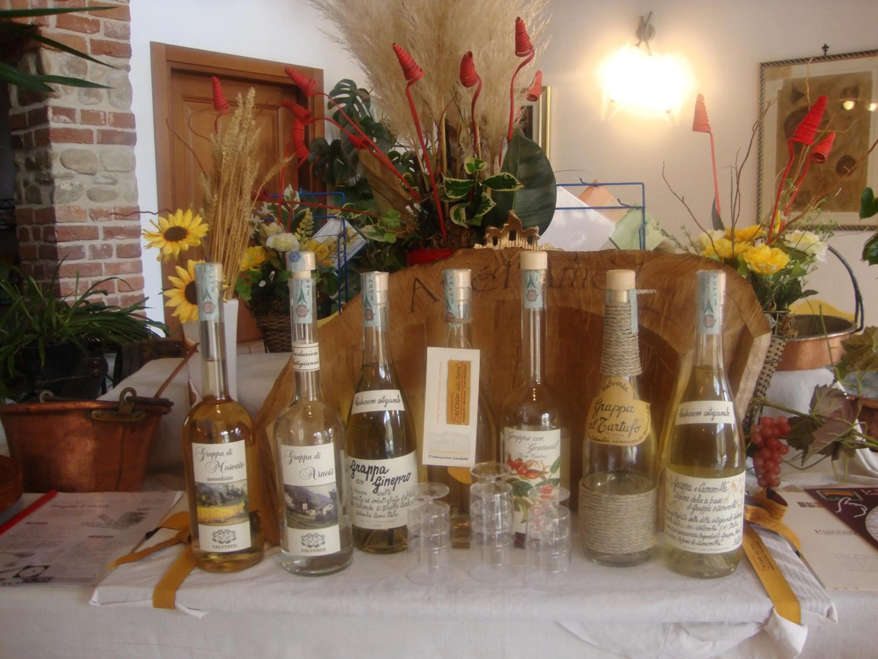 Food and drinks in Al Calar Della Sera