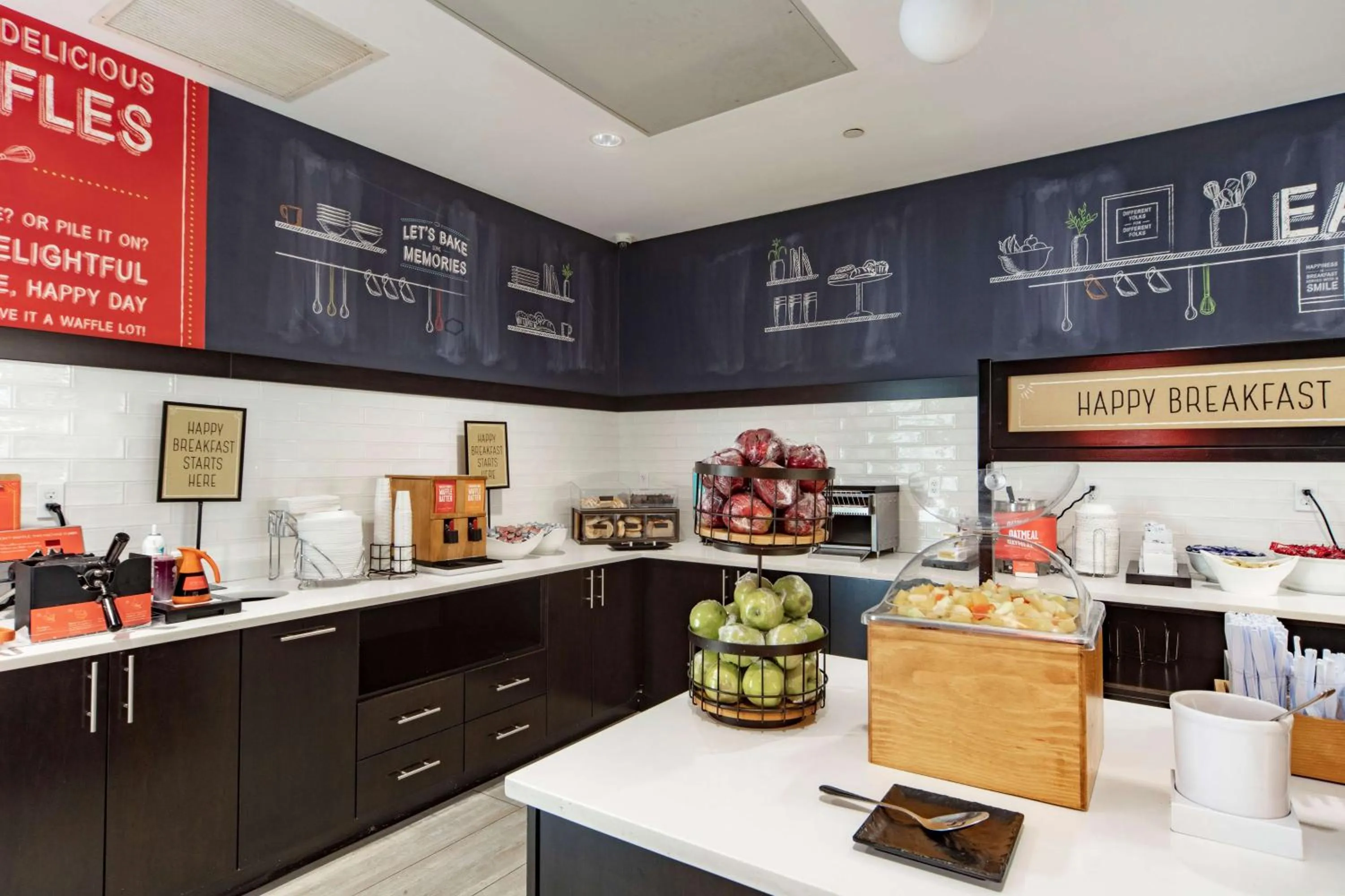 Breakfast in Hampton Inn & Suites Miami Airport South/Blue Lagoon