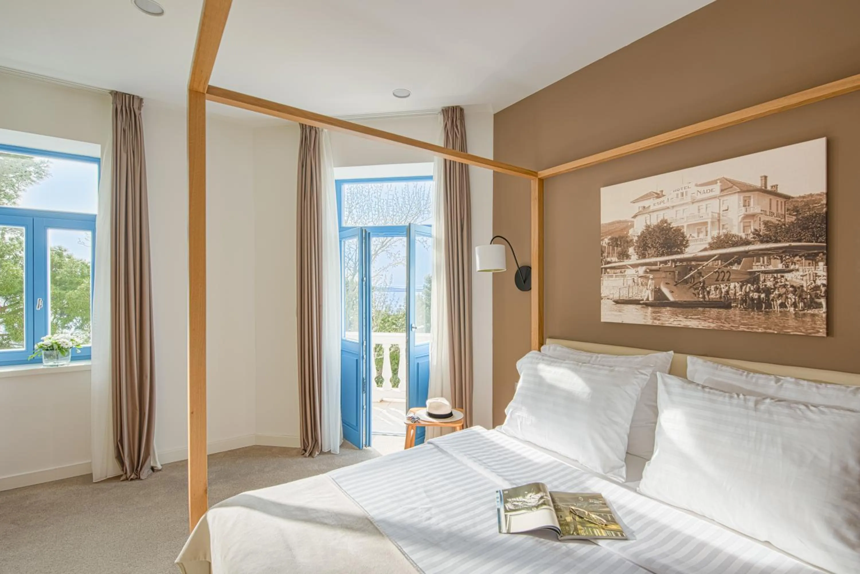 Bedroom, Bed in Boutique Hotel Esplanade