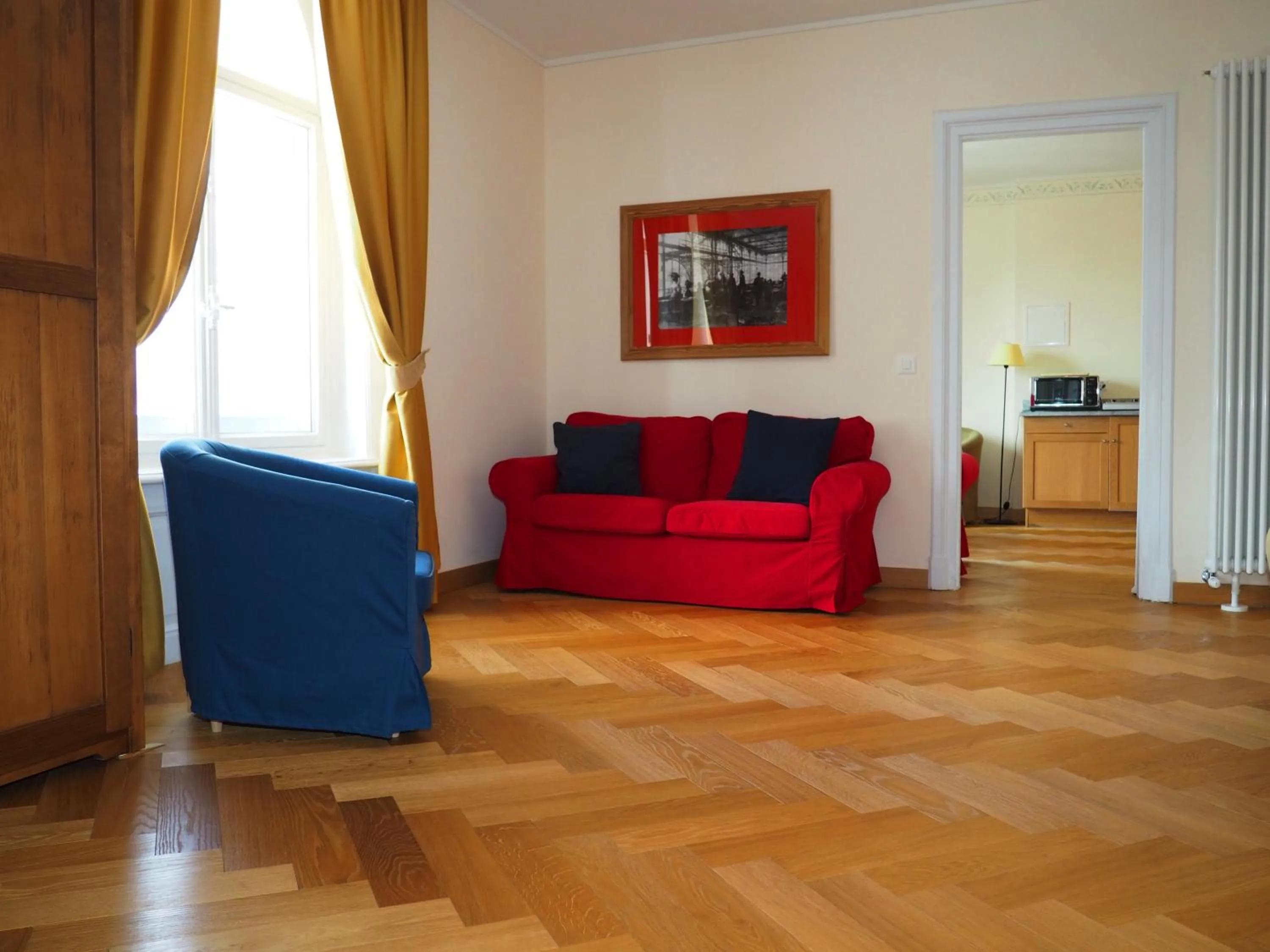 Bedroom in Maloja Palace Suites CO2-Neutral