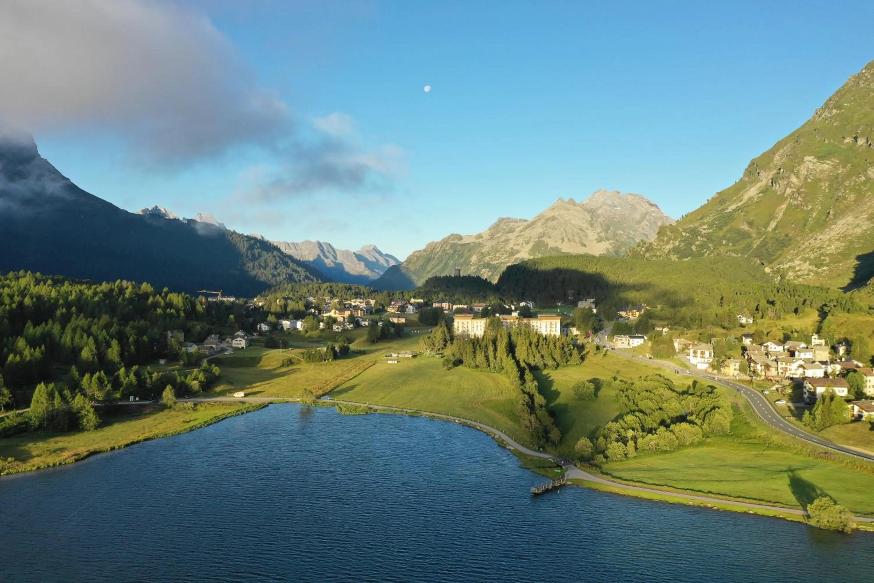 Property building in Maloja Palace Suites CO2-Neutral