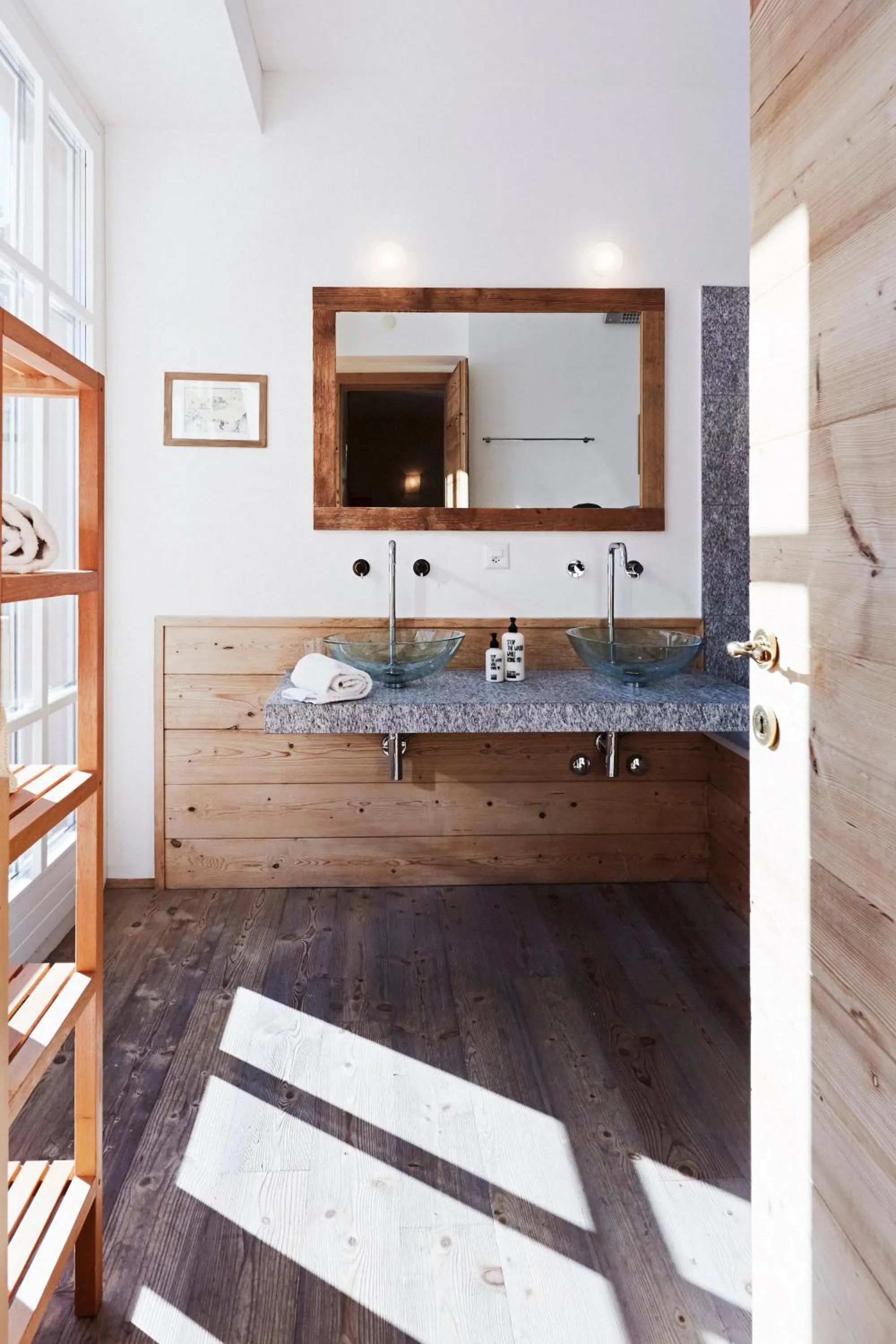 Bathroom in Maloja Palace Suites CO2-Neutral