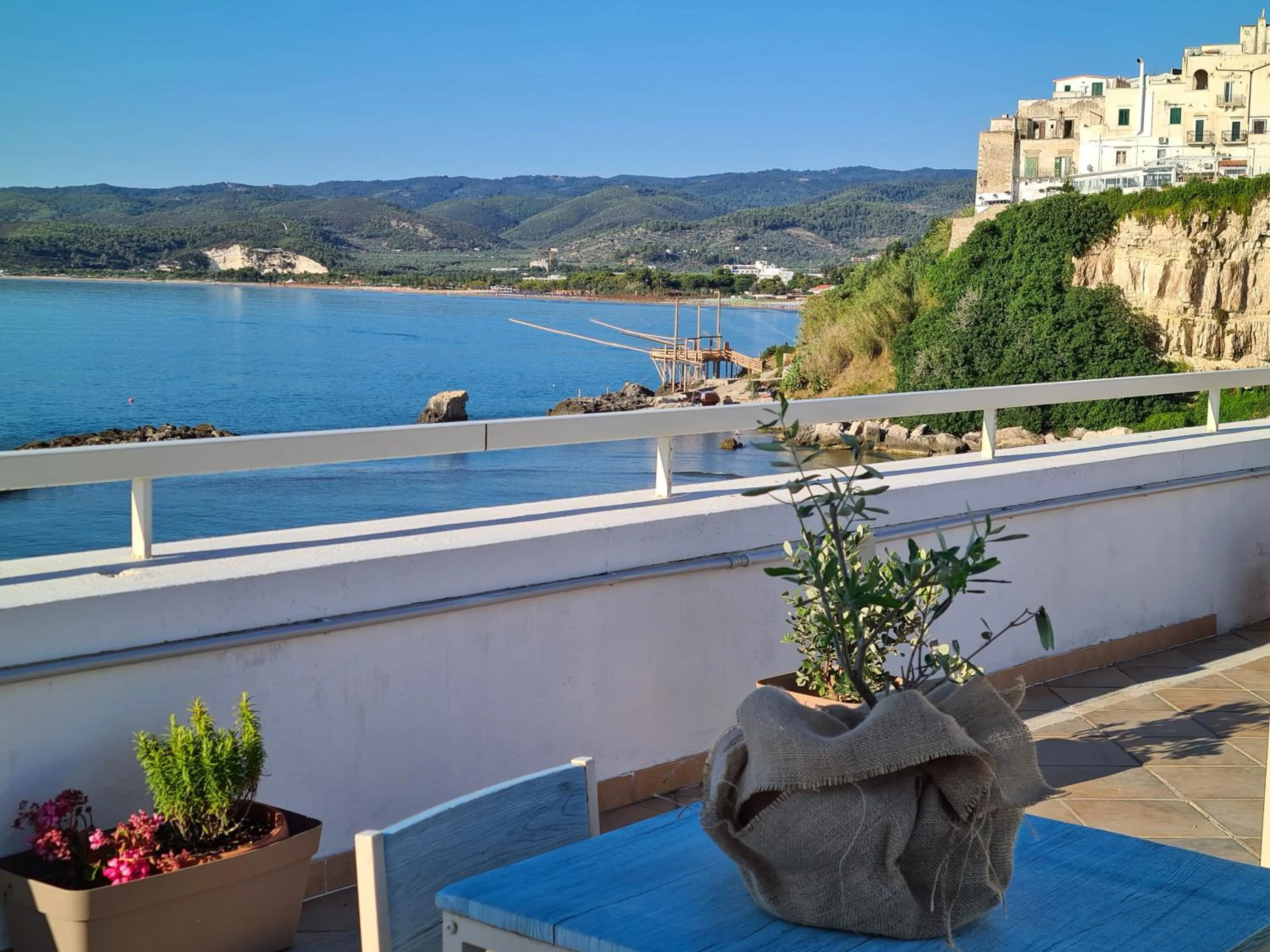 Balcony/Terrace in Hotel Punta San Francesco