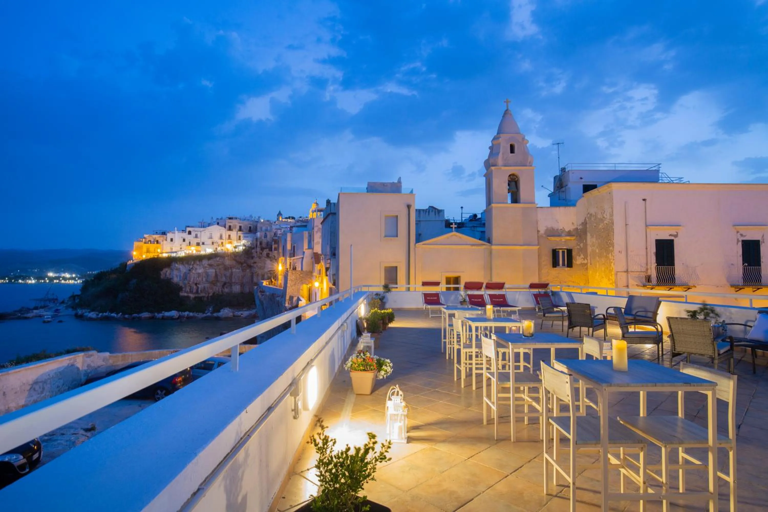 Balcony/Terrace in Hotel Punta San Francesco
