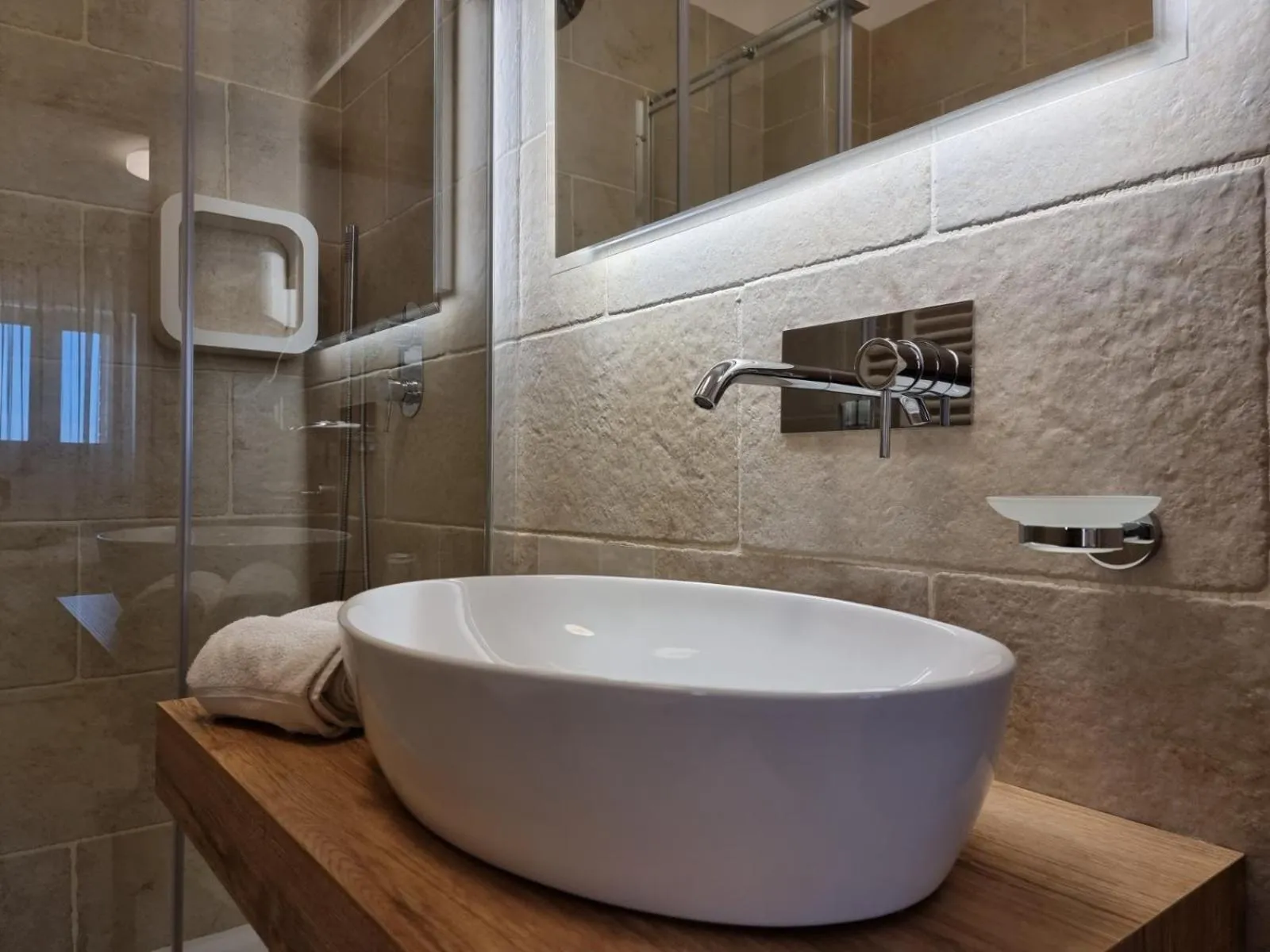 Bathroom in Hotel Punta San Francesco