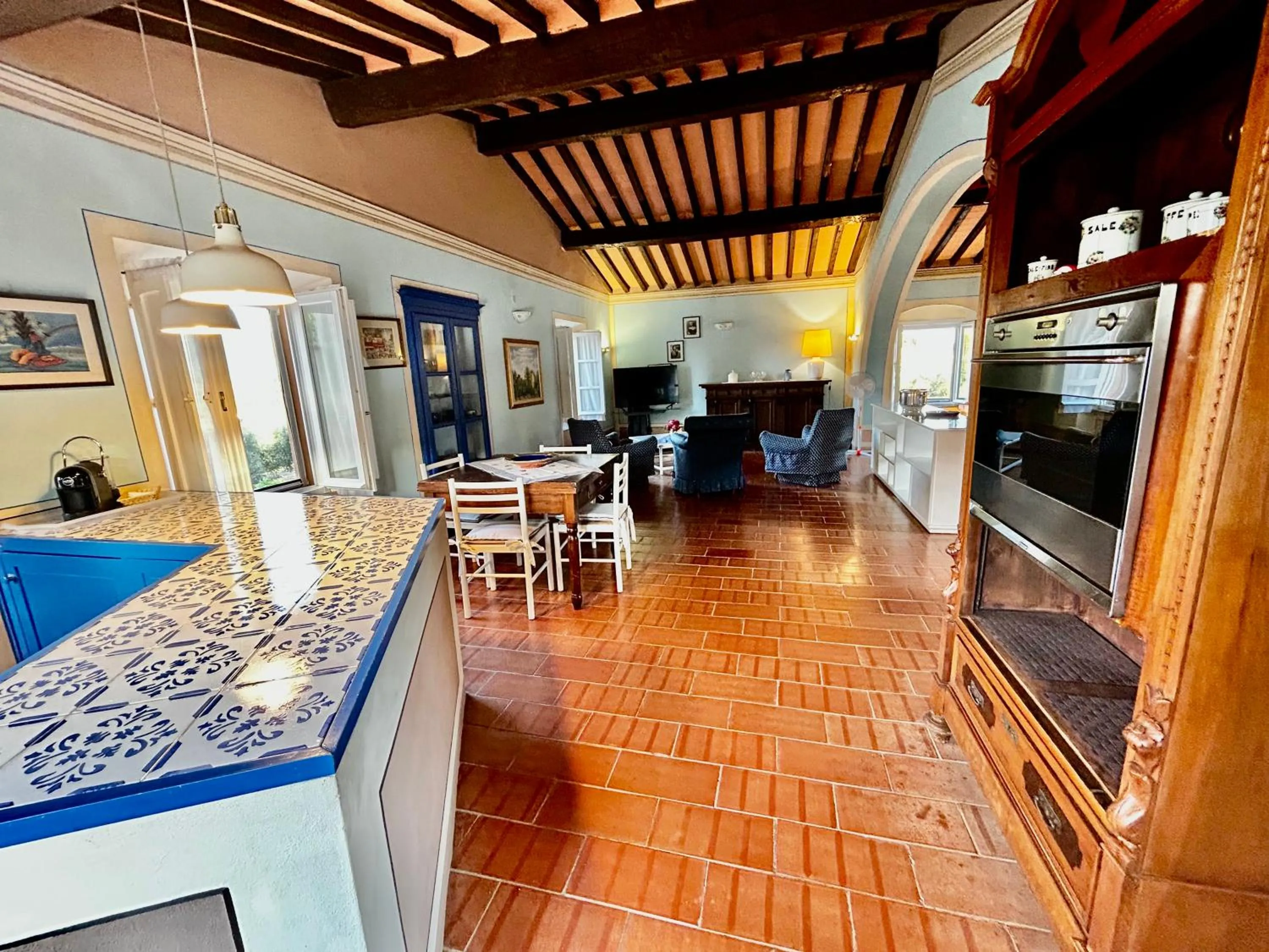 Living room in Residenza La Limonaia