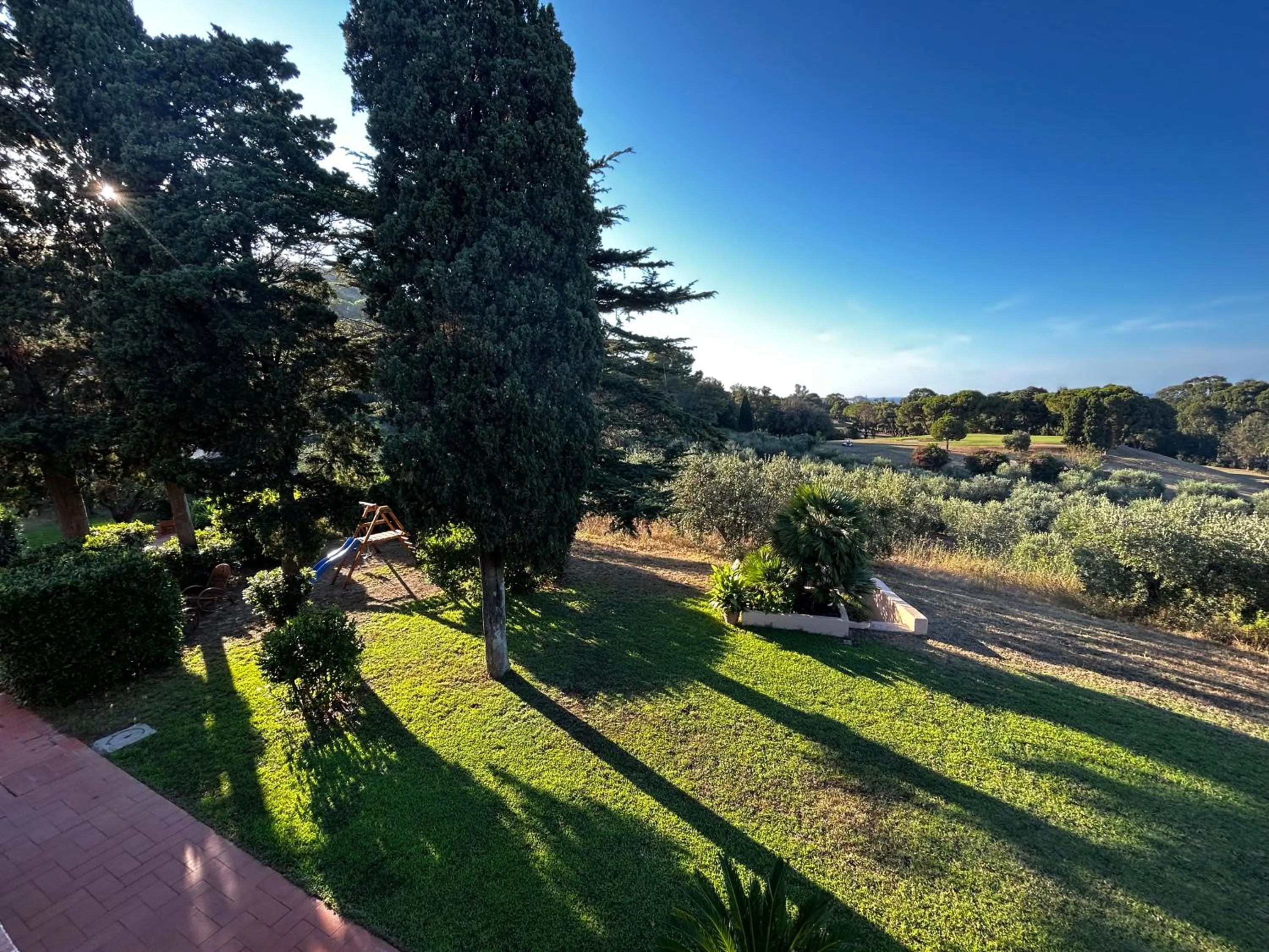 Garden view in Residenza La Limonaia