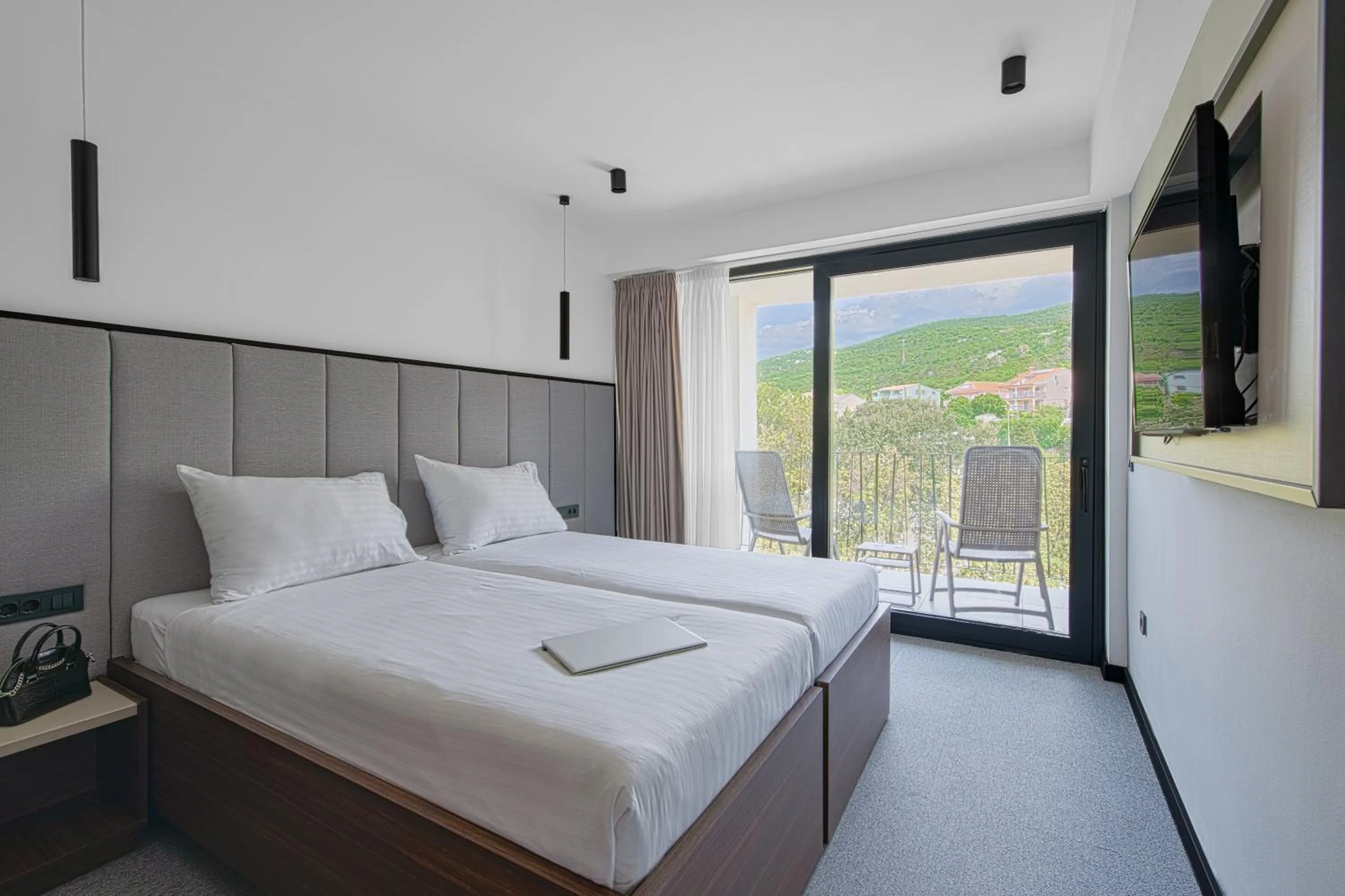 Bed in Hotel Ad Turres