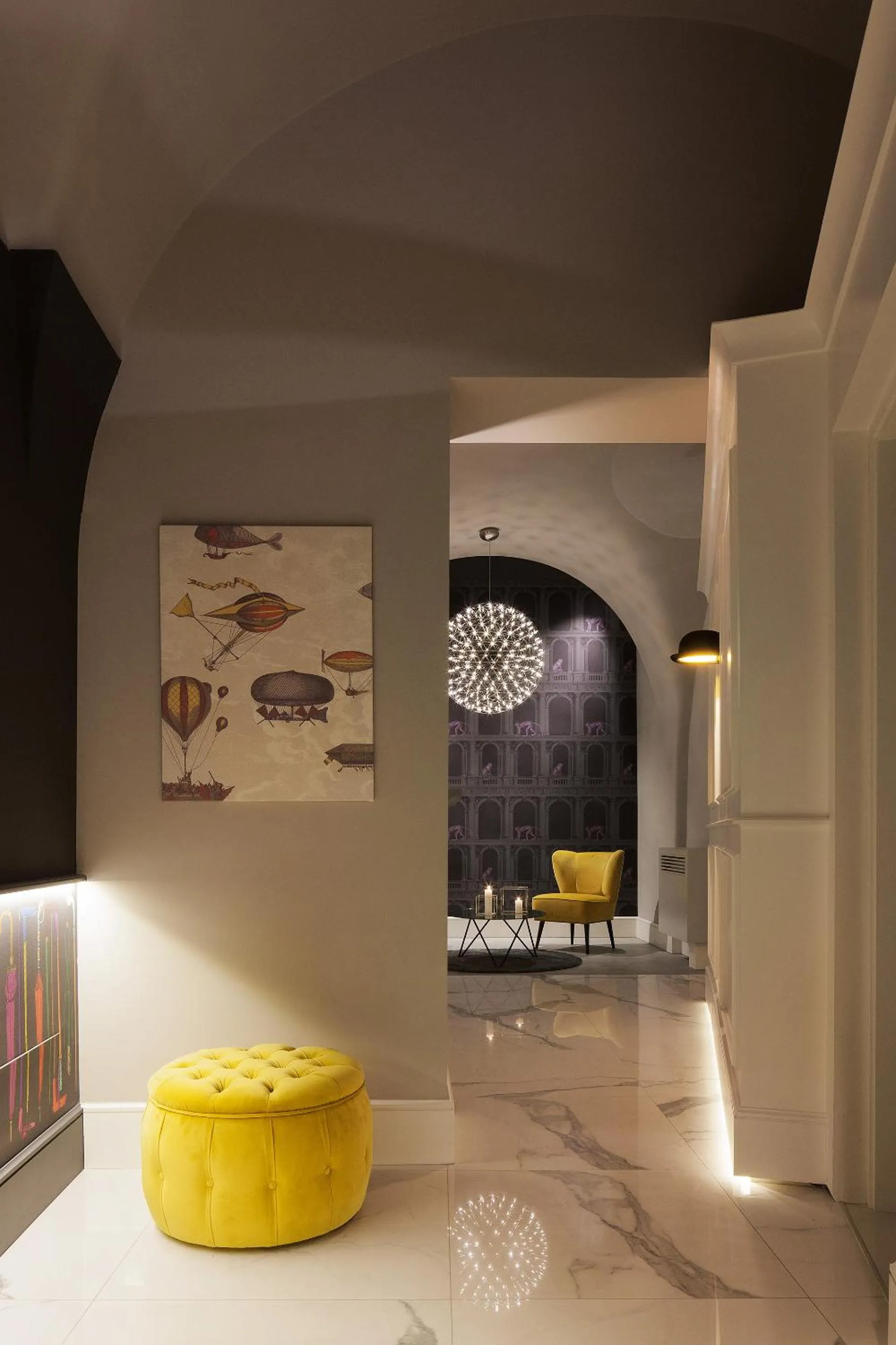 Lobby or reception in Quattro Canti Suites