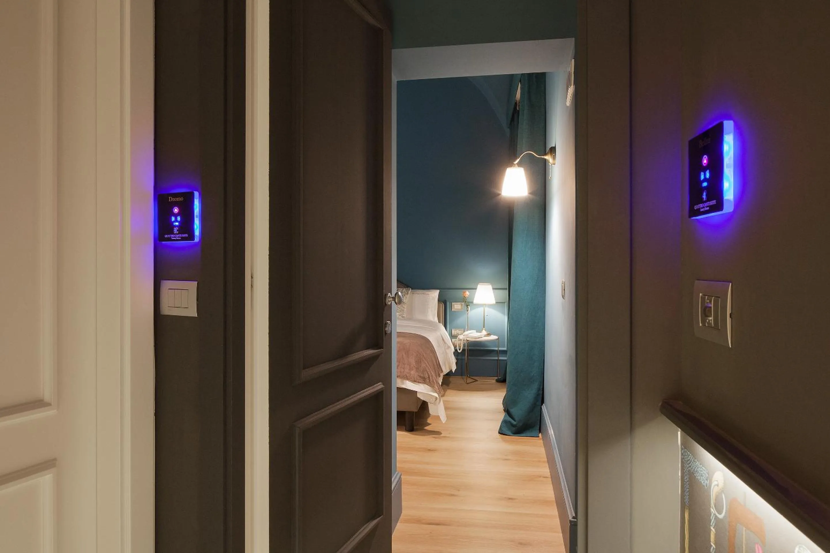 Bed in Quattro Canti Suites