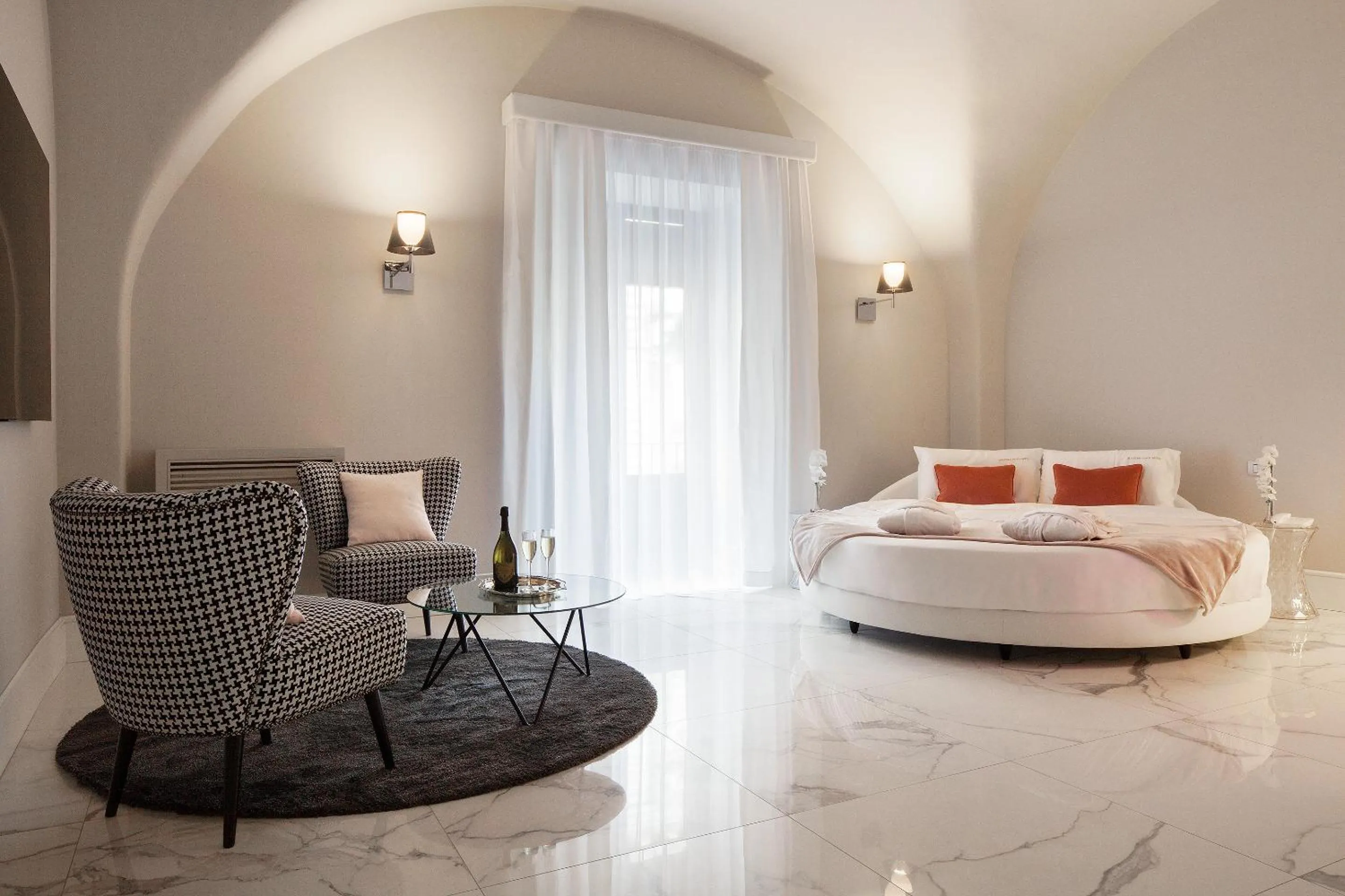 Bedroom, Bed in Quattro Canti Suites