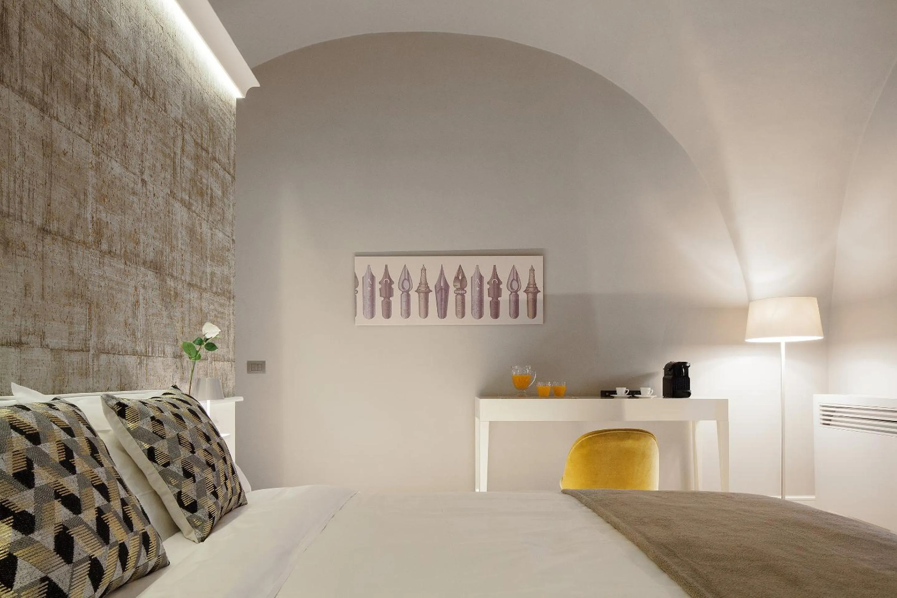 Bedroom, Bed in Quattro Canti Suites