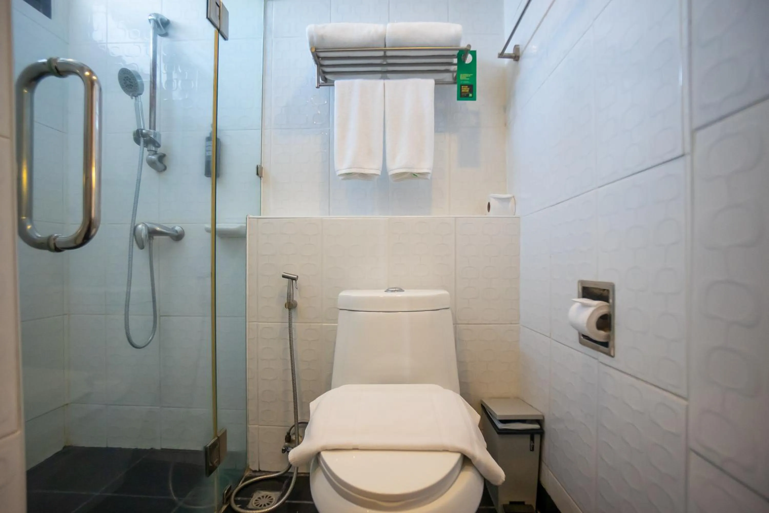 Bathroom in ibis Styles Chiang Mai