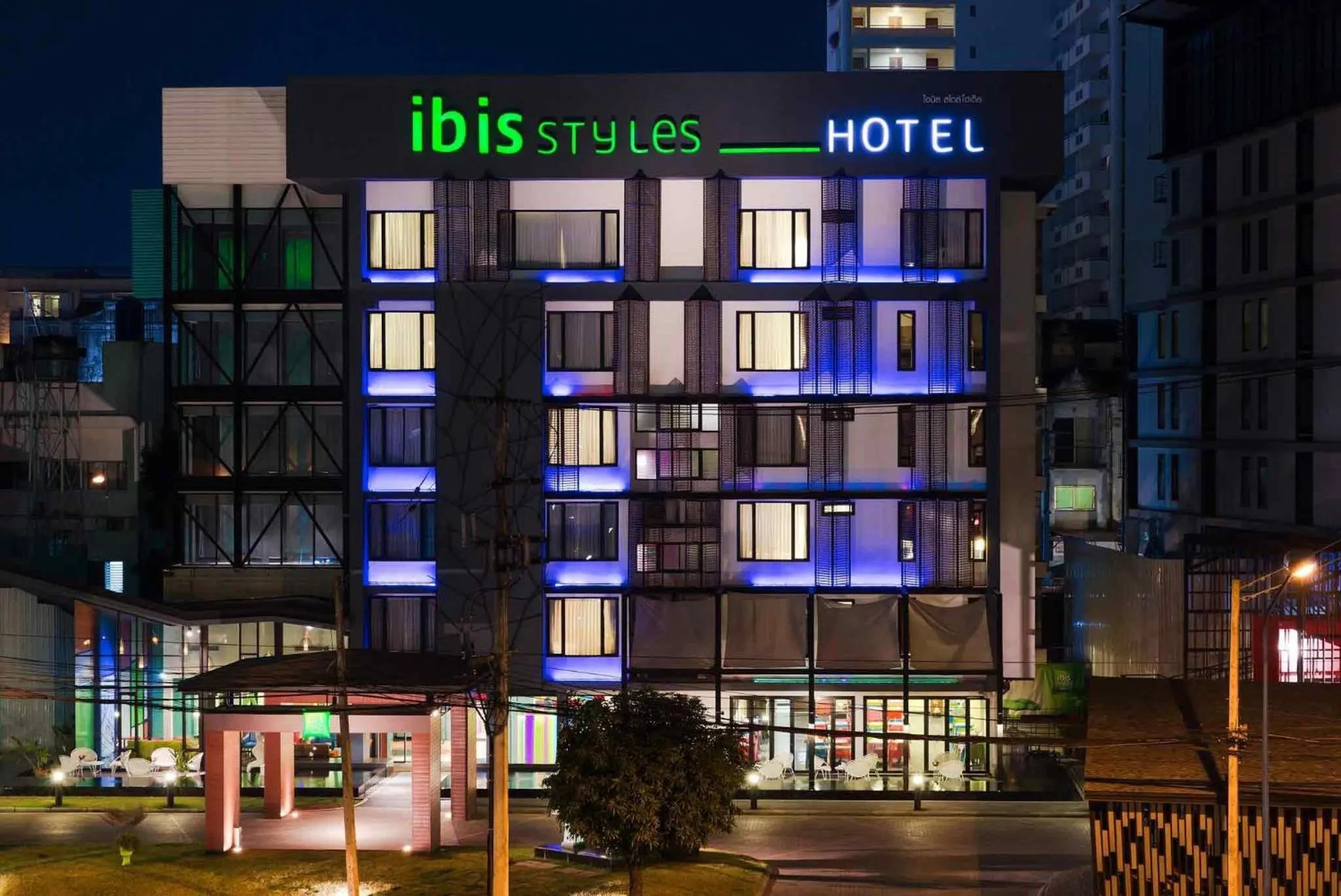 Property building in ibis Styles Chiang Mai