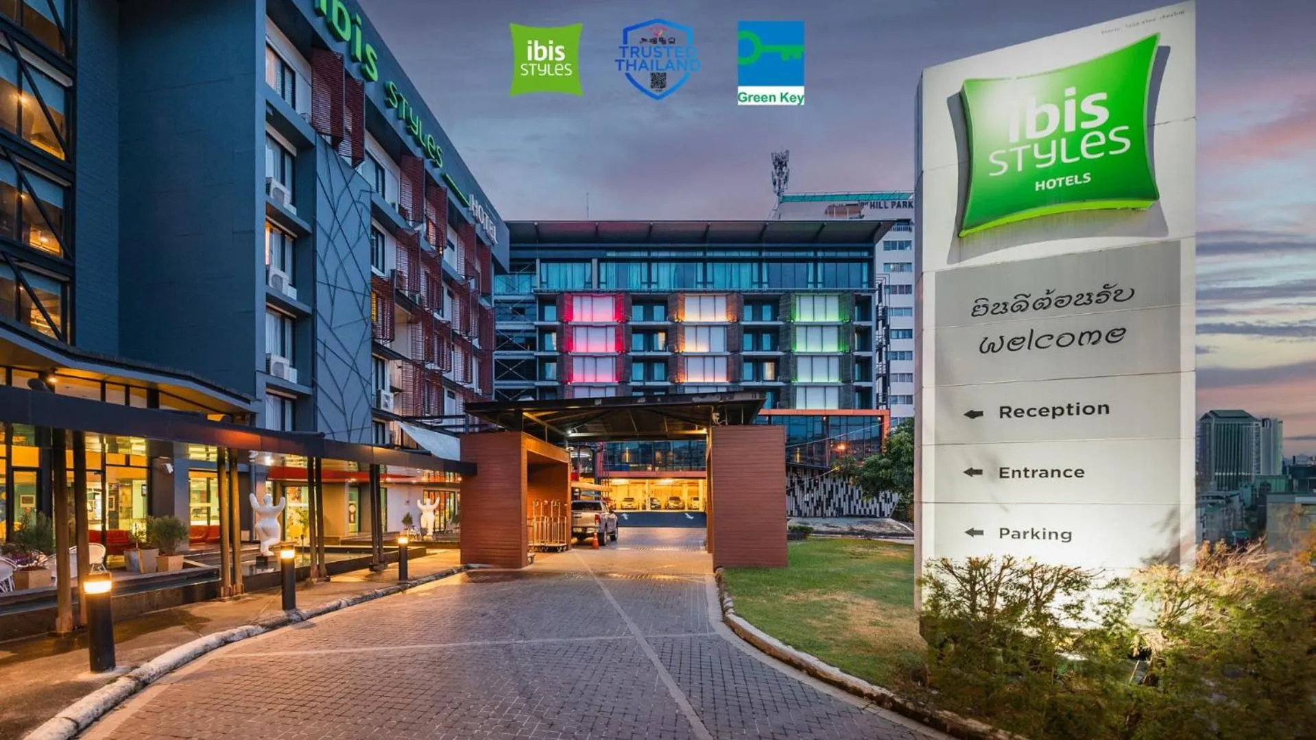 Property building in ibis Styles Chiang Mai