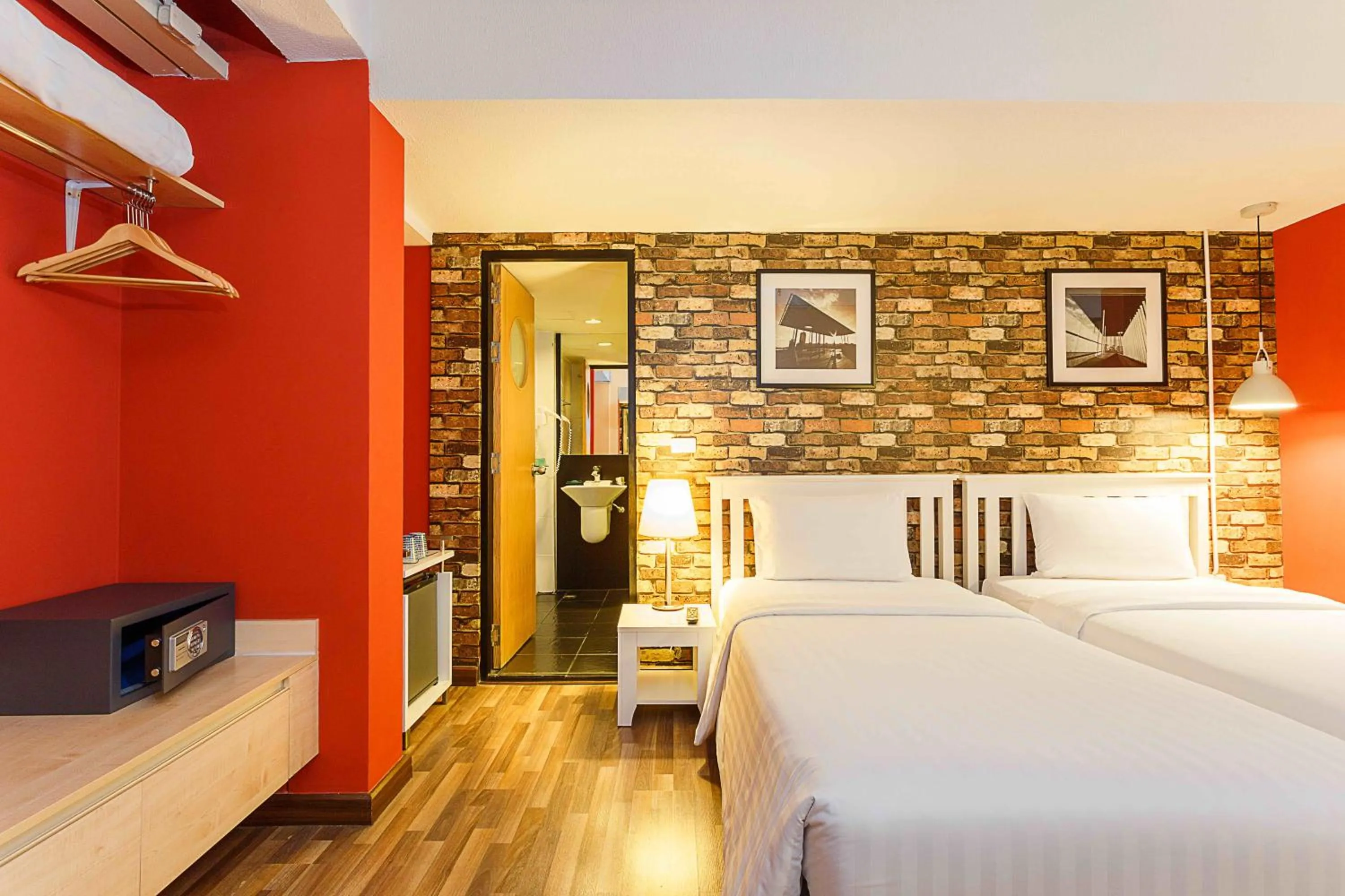 Bedroom, Bed in ibis Styles Chiang Mai