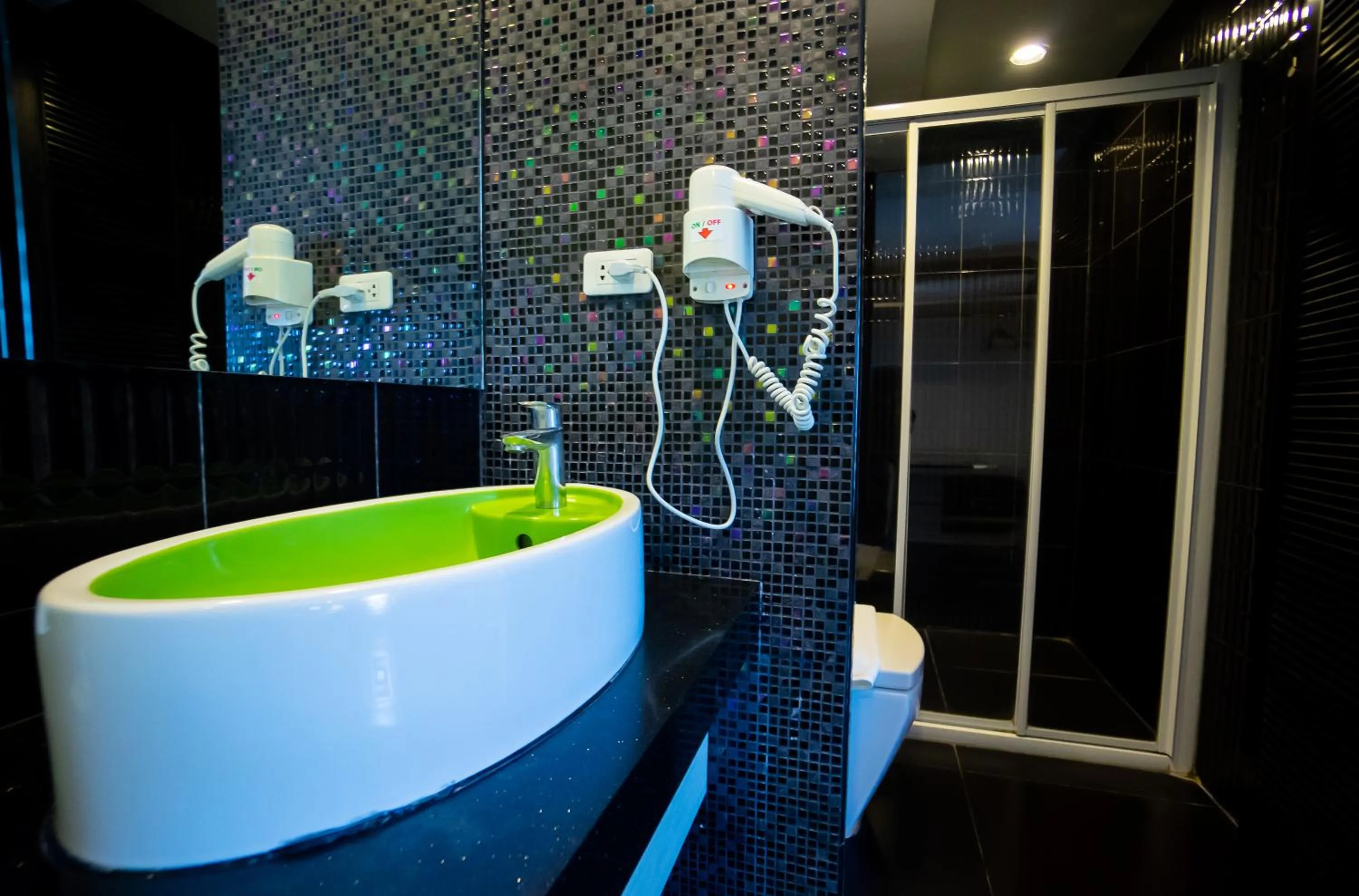 Bathroom in ibis Styles Chiang Mai
