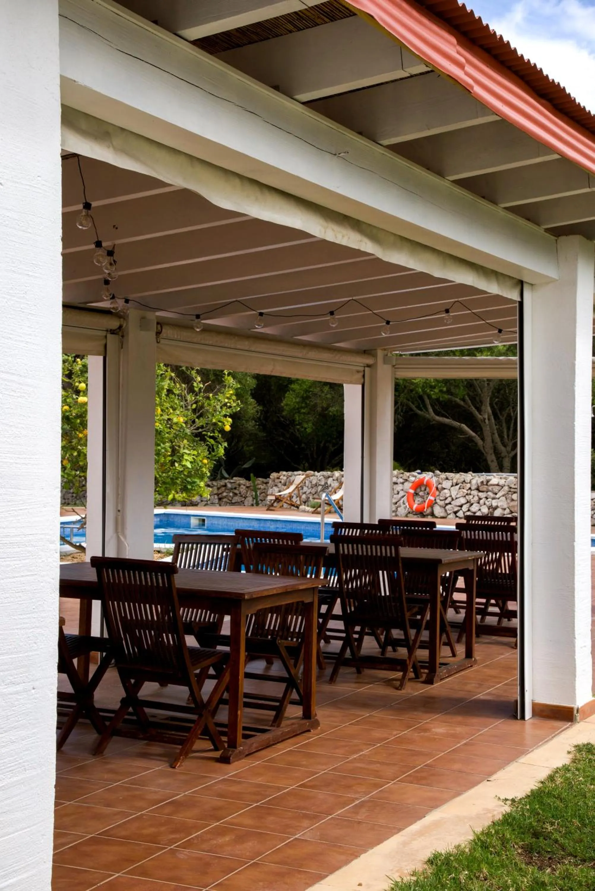 Patio in Agroturismo Binissafullet Vell