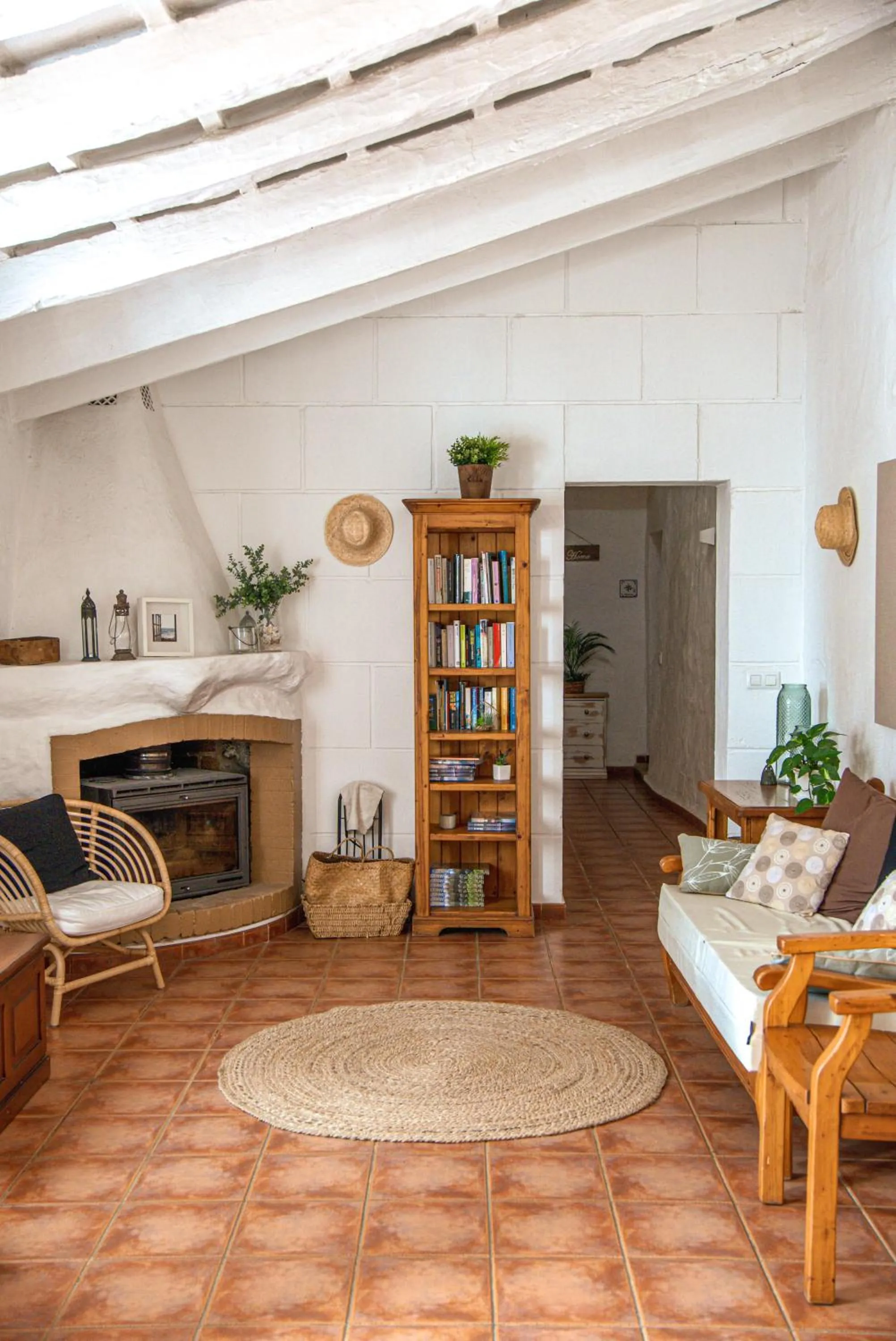 Lobby or reception in Agroturismo Binissafullet Vell