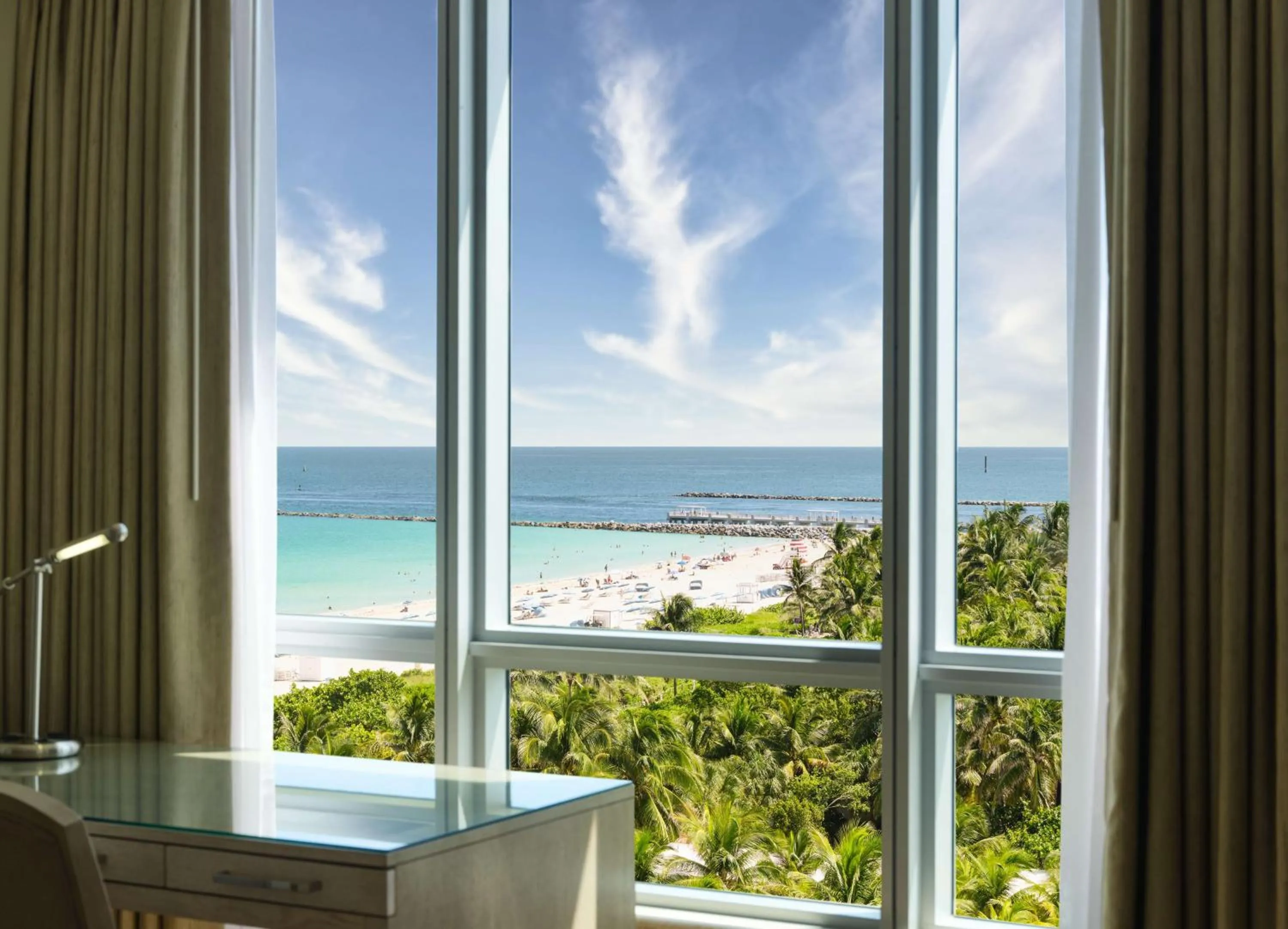 View (from property/room) in Hilton Bentley Miami South Beach