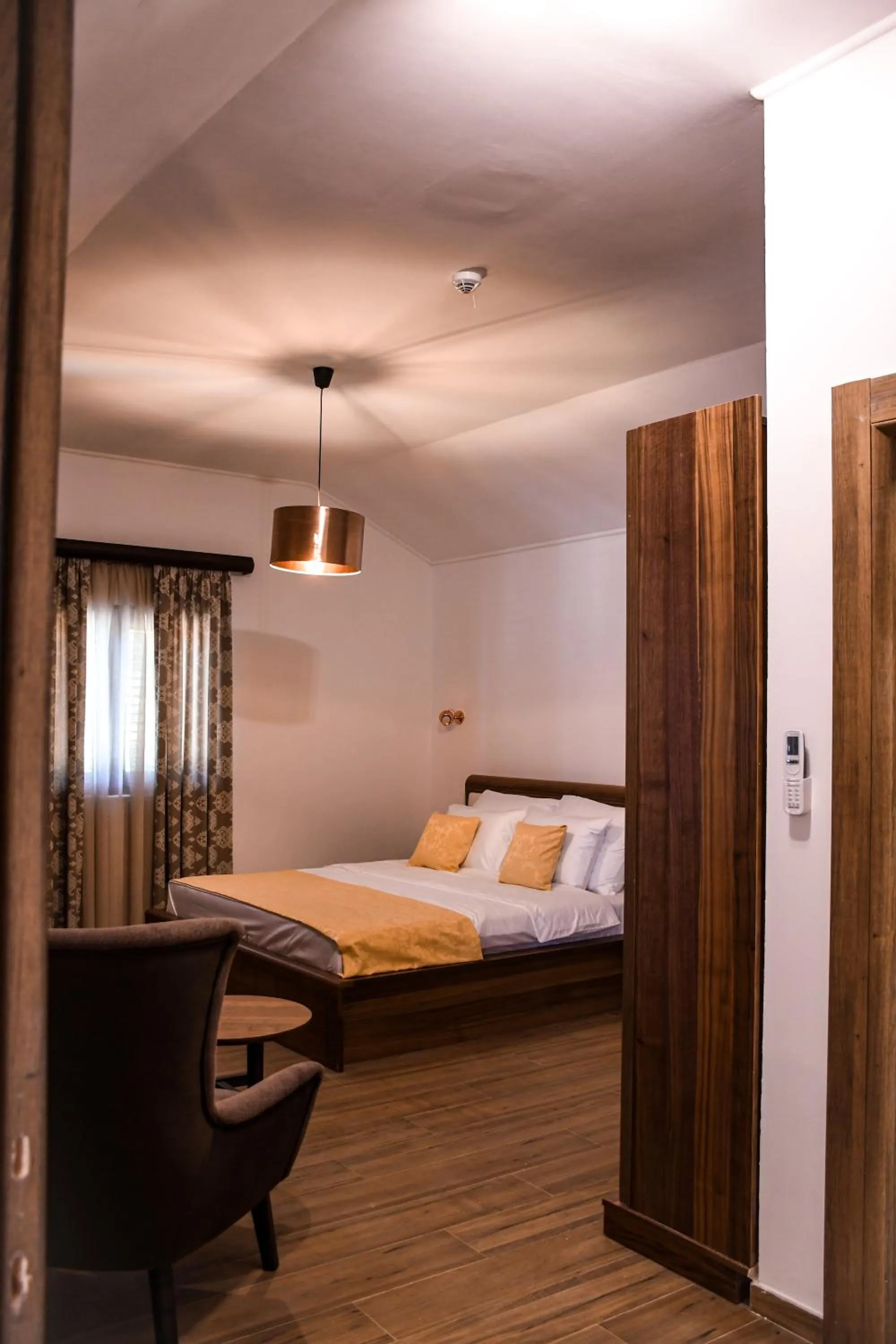 Bed in Forte Rose Hotel