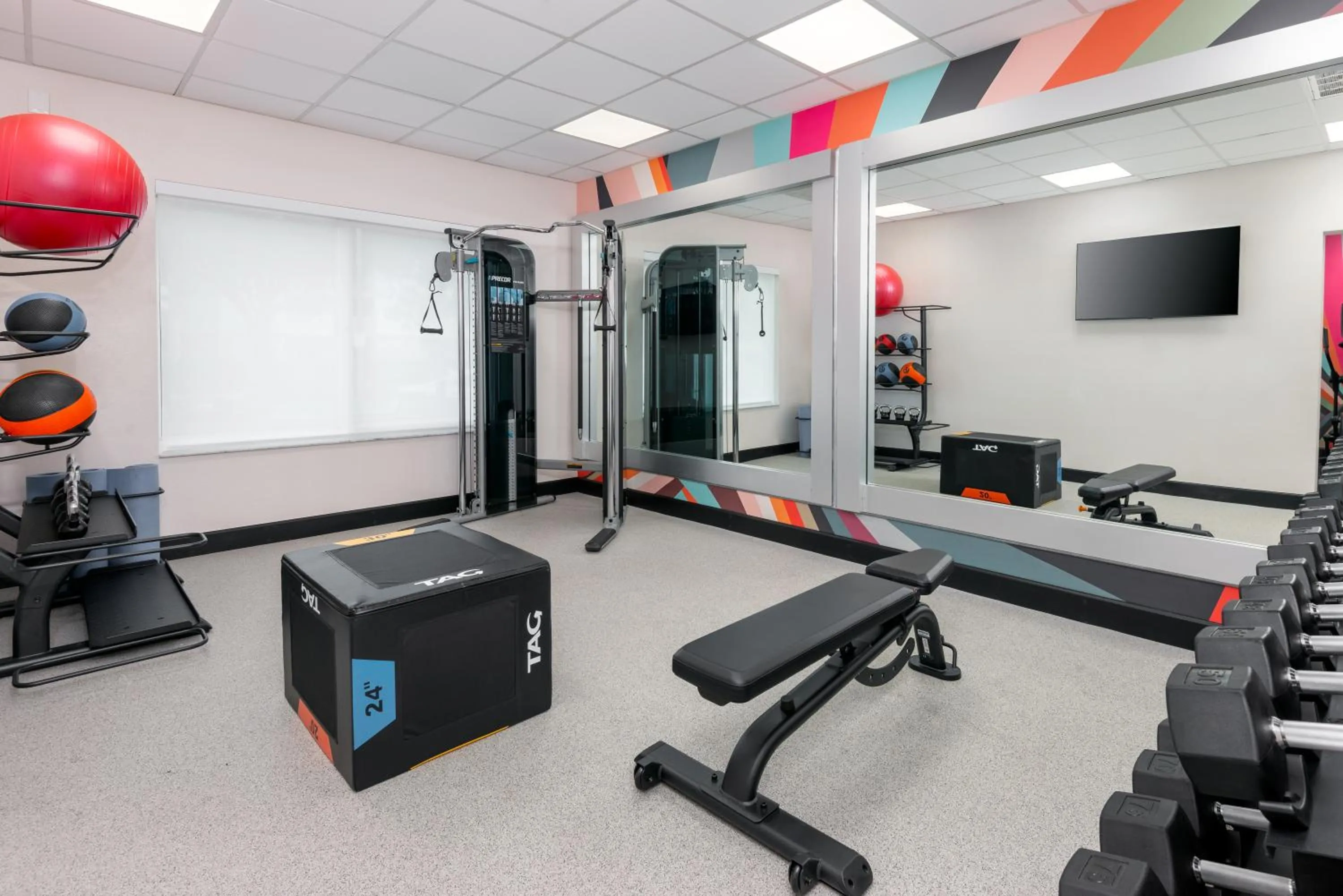 Fitness centre/facilities in Hilton Garden Inn Orlando International Drive North