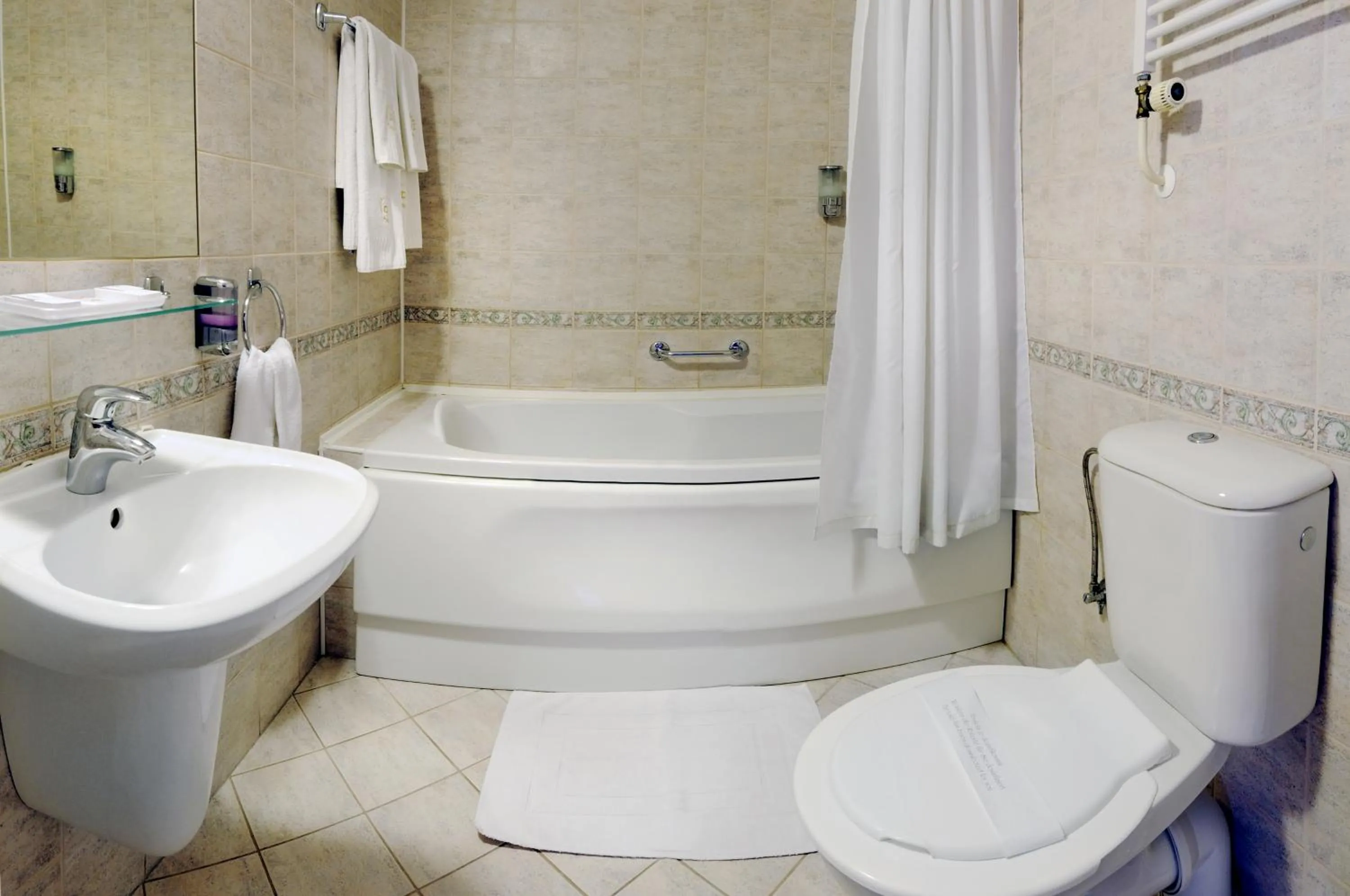 Bathroom in Hotel Dukla