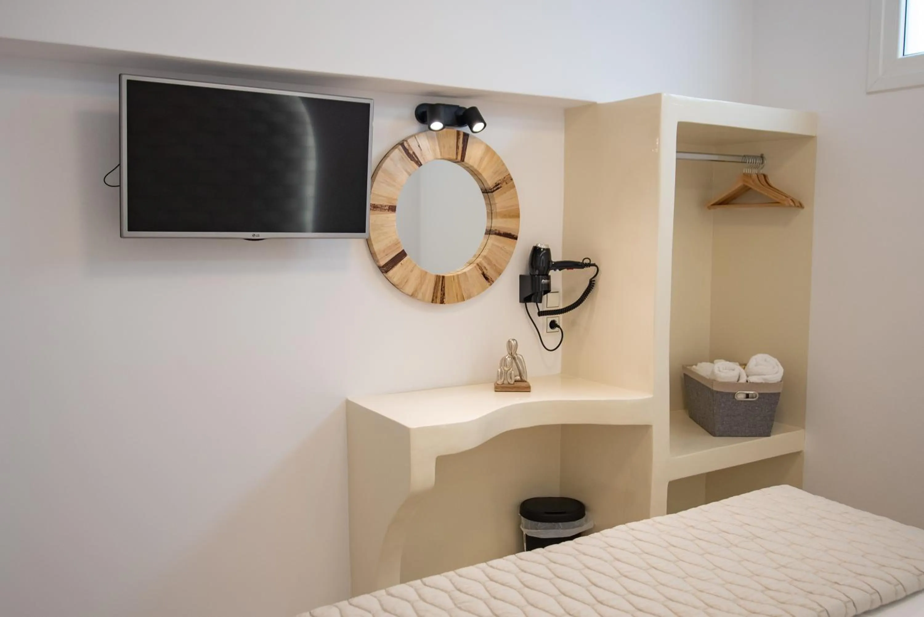 Bed in Katerina Roza Studios - Heartfelt Hospitality in the City