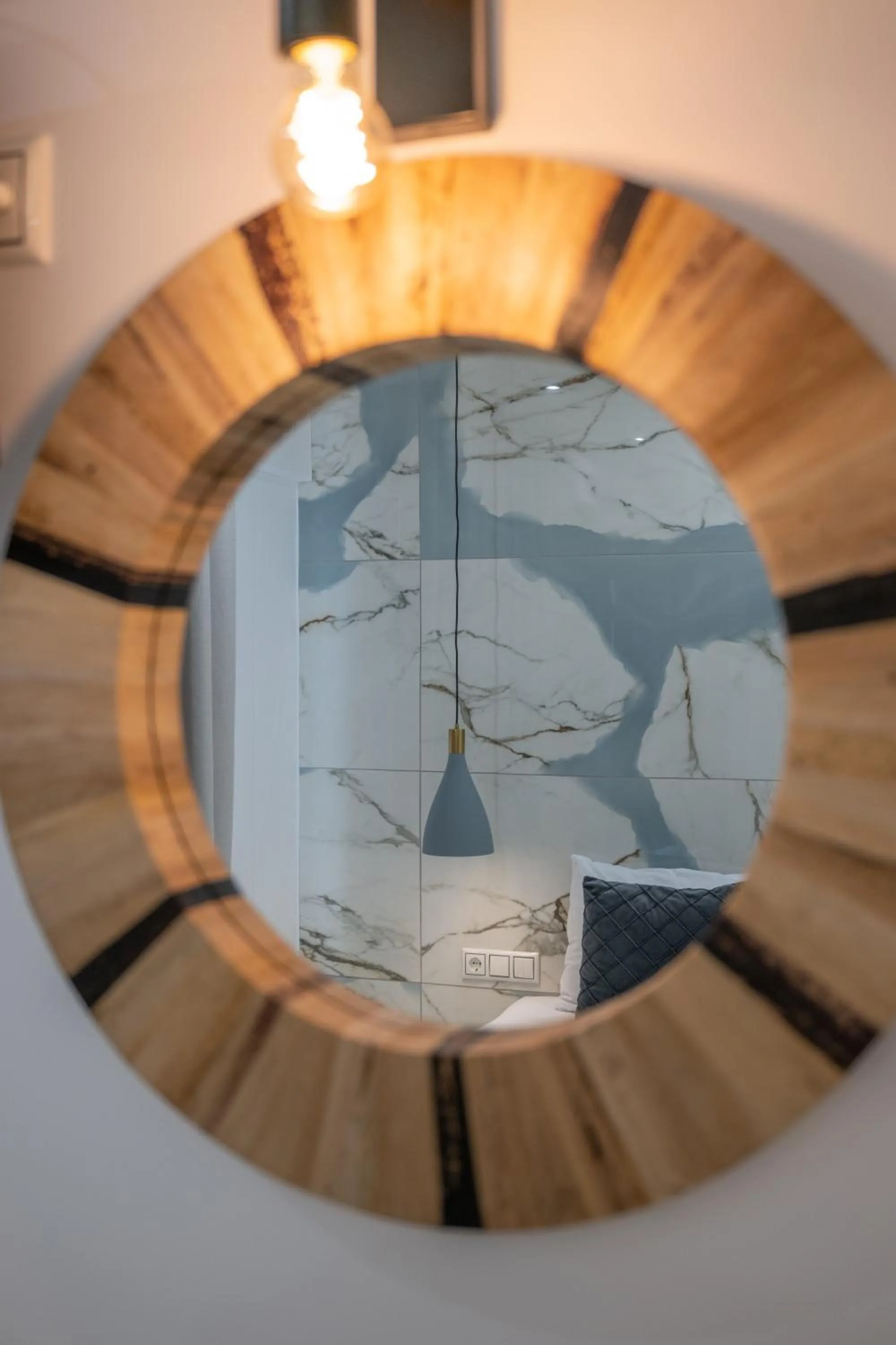 Bedroom in Katerina Roza Studios - Heartfelt Hospitality in the City