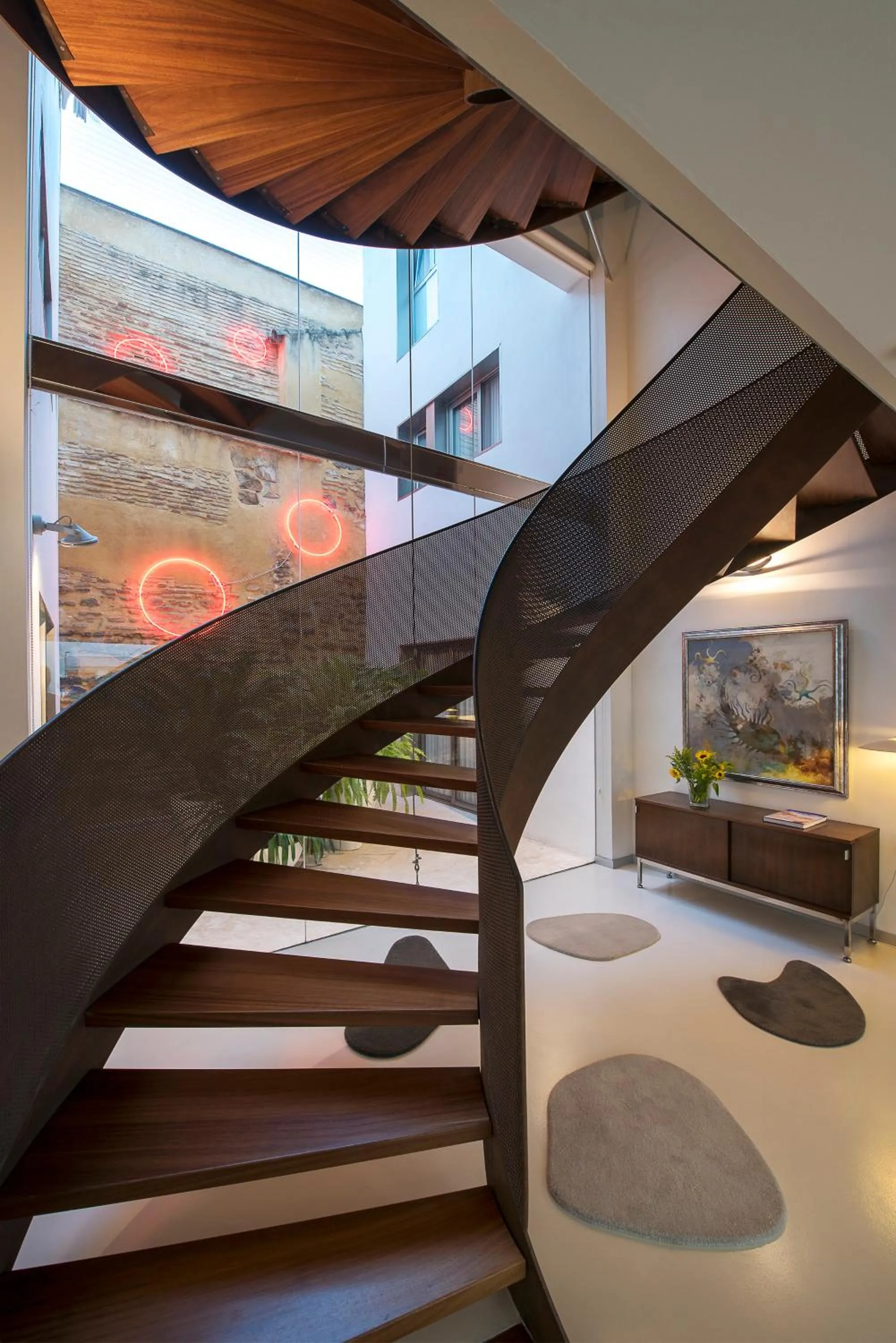 Decorative detail in La Alcoba del Agua Hotel Boutique