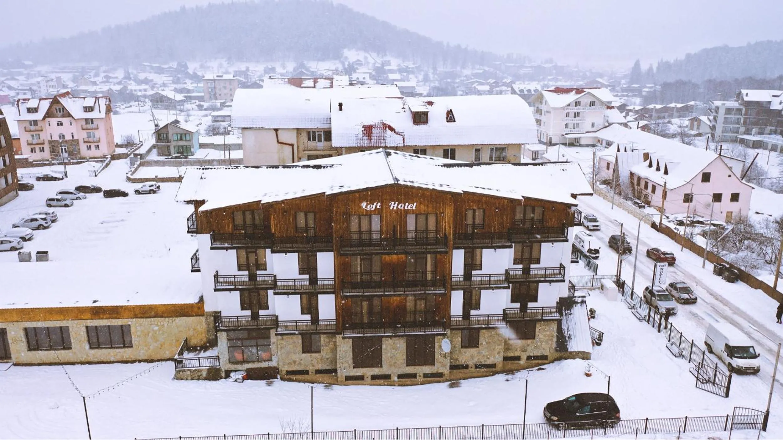 Property building in Loft Hotel Bakuriani