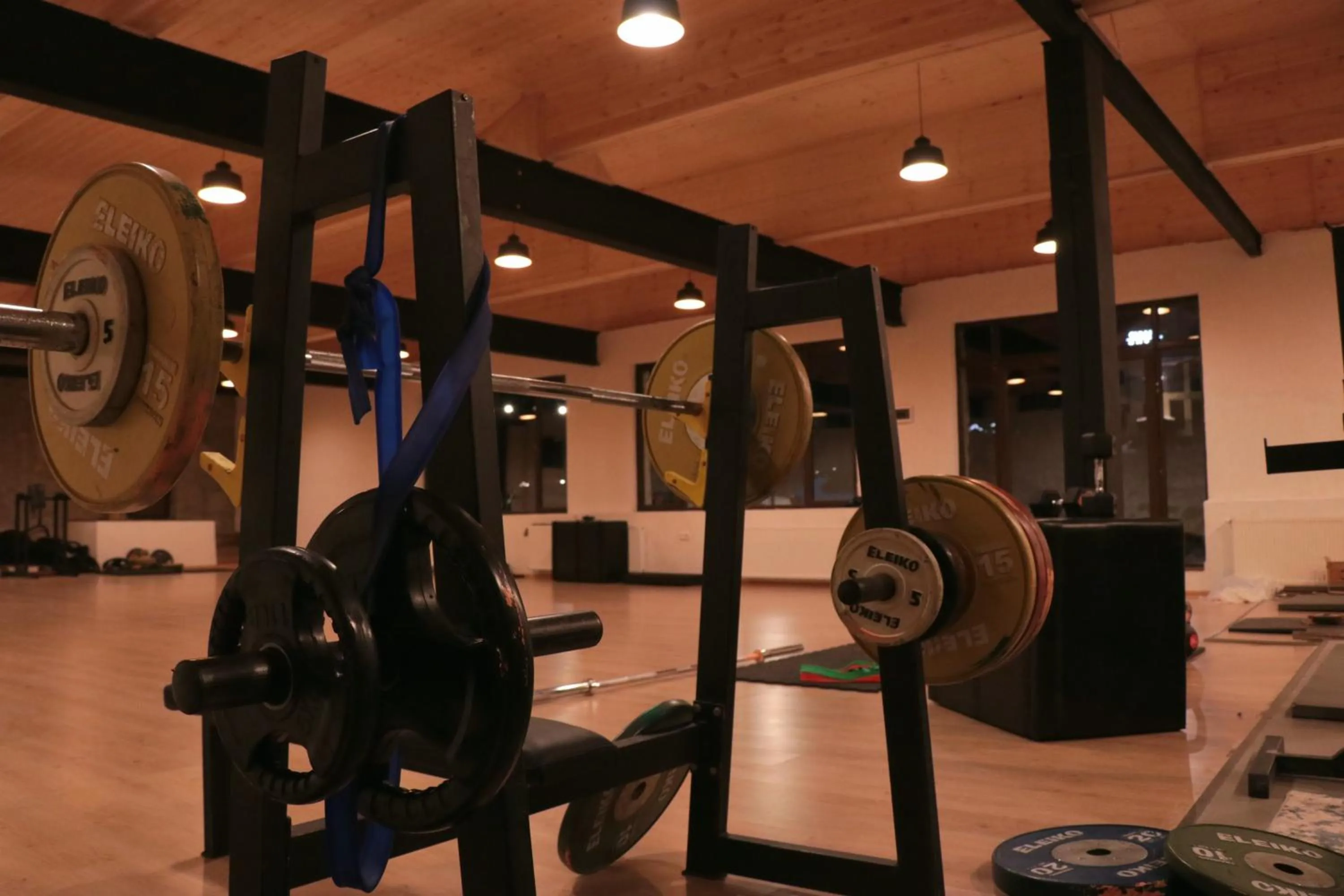 Fitness centre/facilities in Loft Hotel Bakuriani