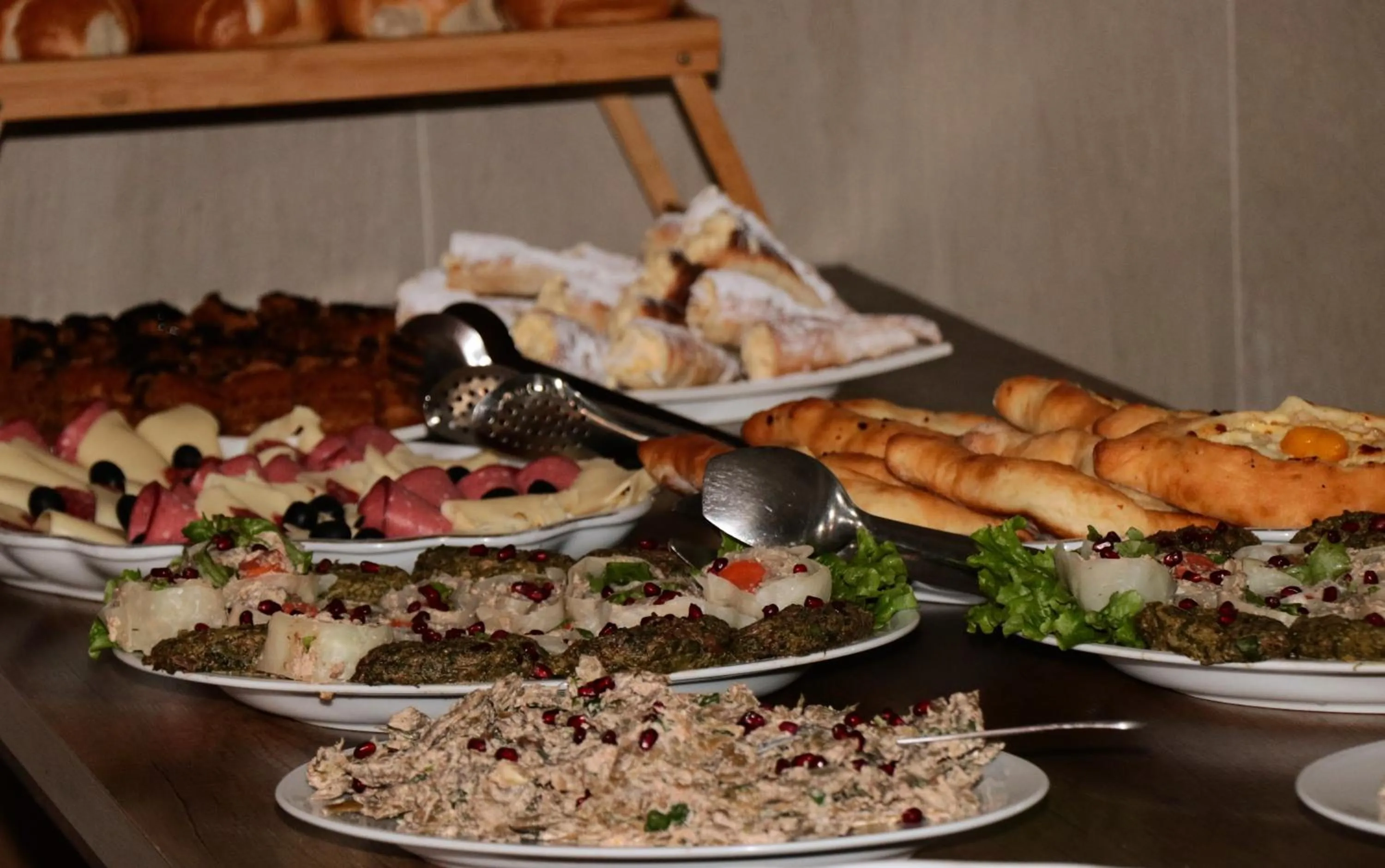 Breakfast in Loft Hotel Bakuriani