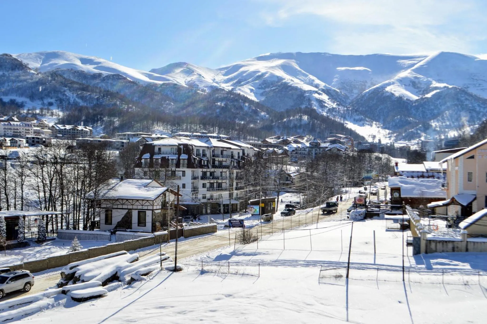 City view in Loft Hotel Bakuriani