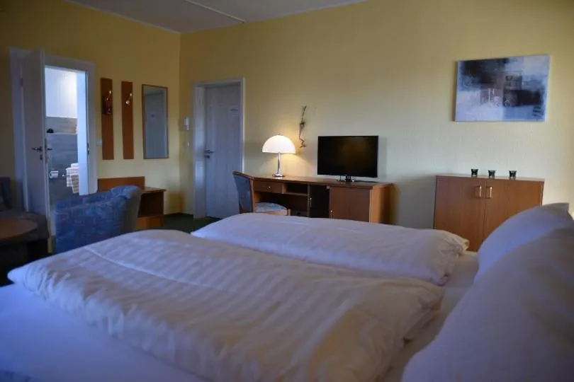 Photo of the whole room, Bed in Hotel Waldperle