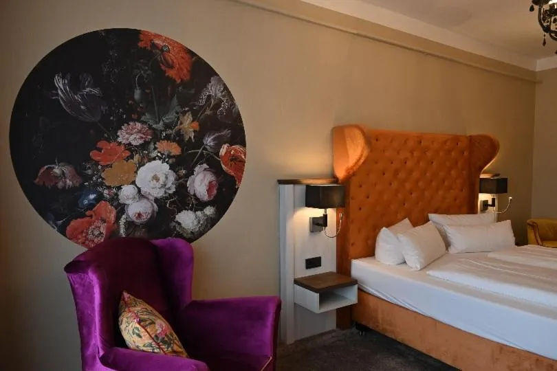 Bed in Hotel Waldperle