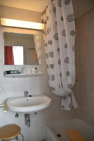 Shower in Hotel Waldperle