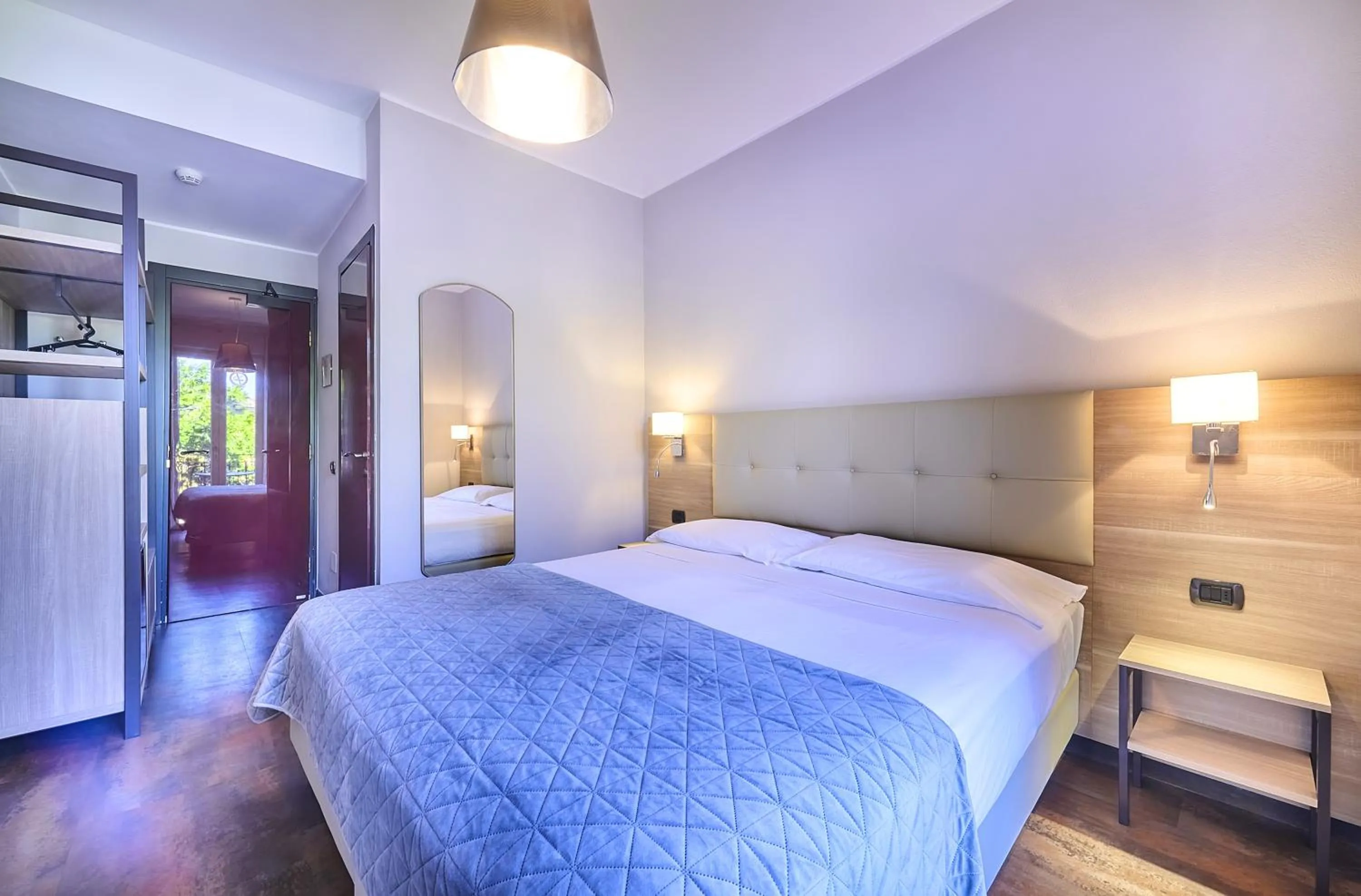 Bed in Albergo Silvio