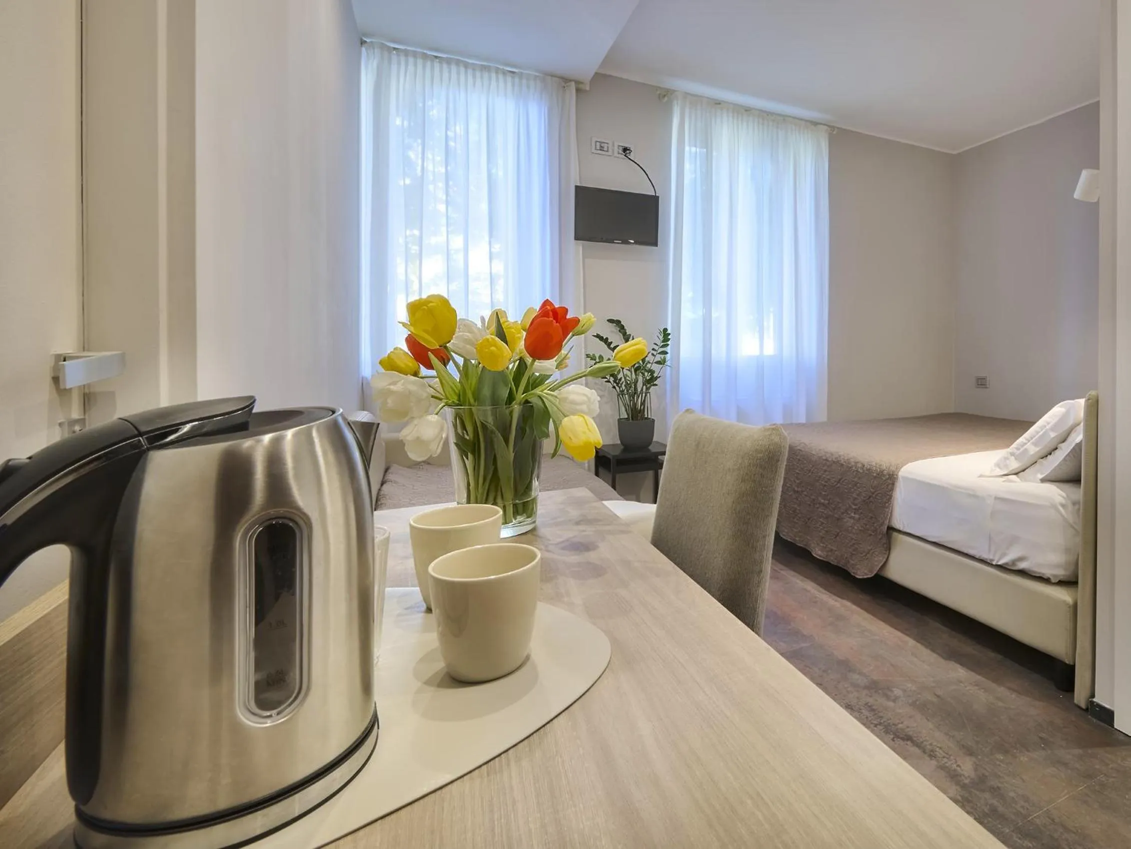 Bed in Albergo Silvio