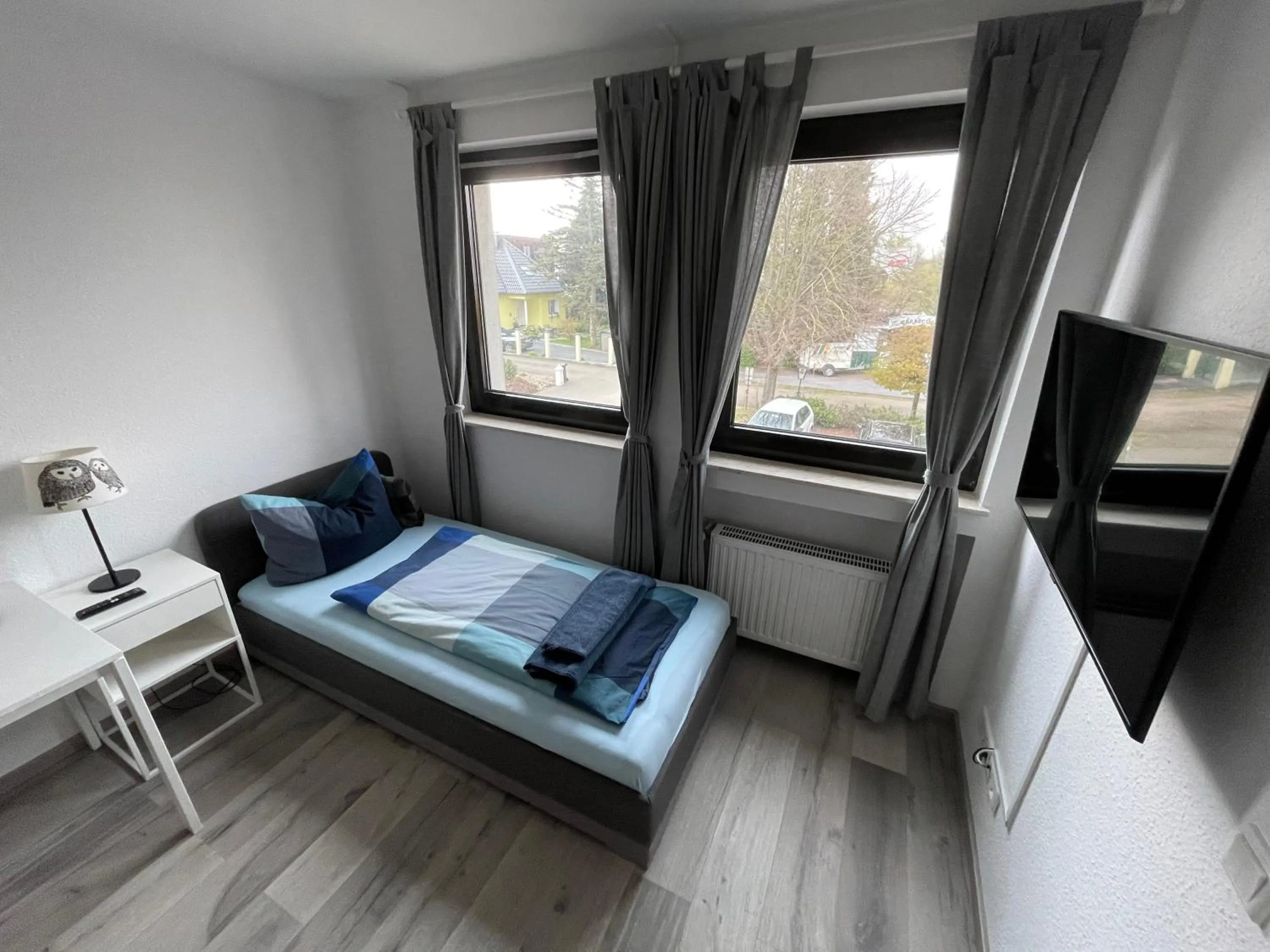 Bed in Apart-Hotel Rheinischer Hof Dormagen