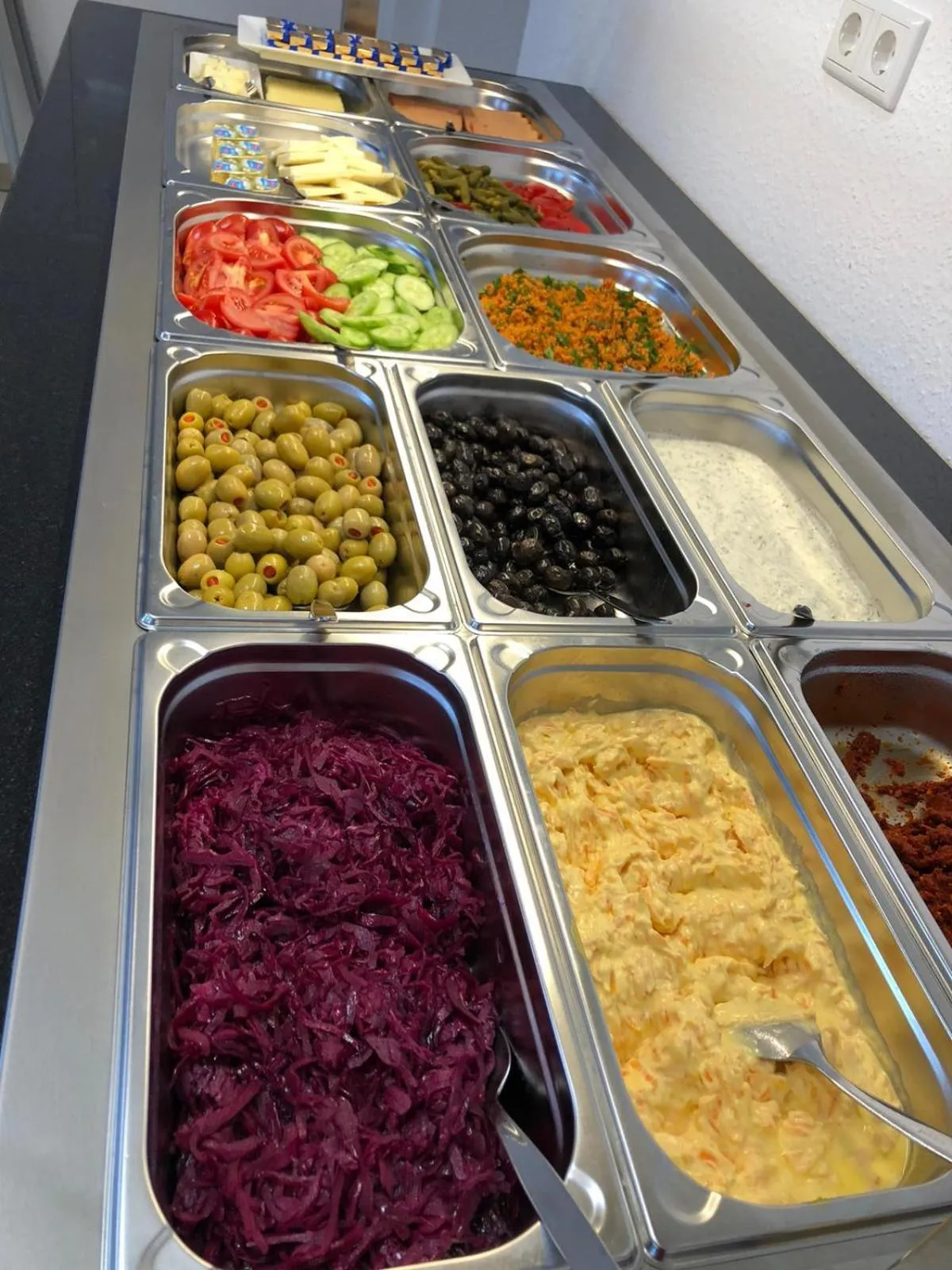 Breakfast in Apart-Hotel Rheinischer Hof Dormagen