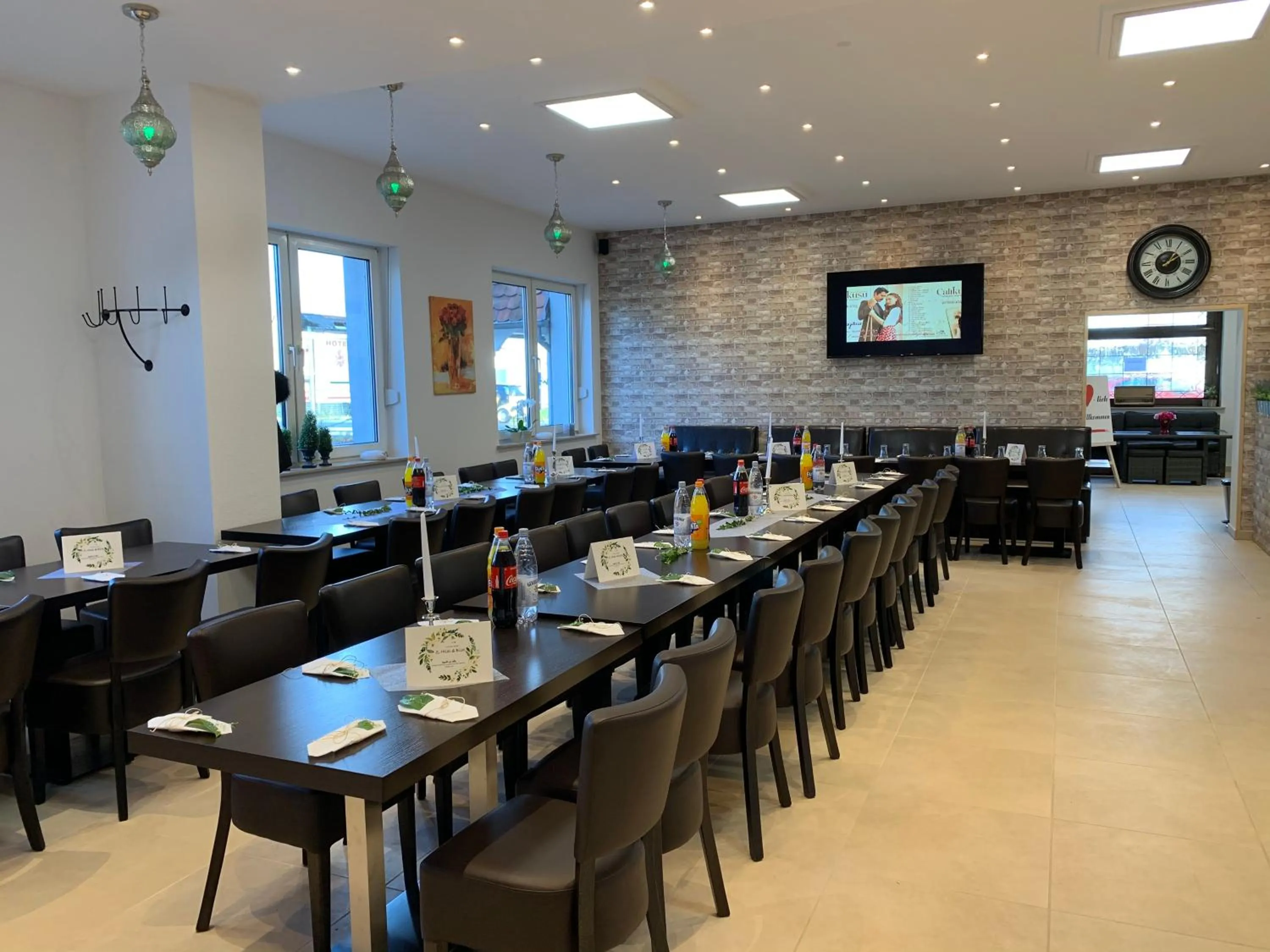 Buffet breakfast in Apart-Hotel Rheinischer Hof Dormagen