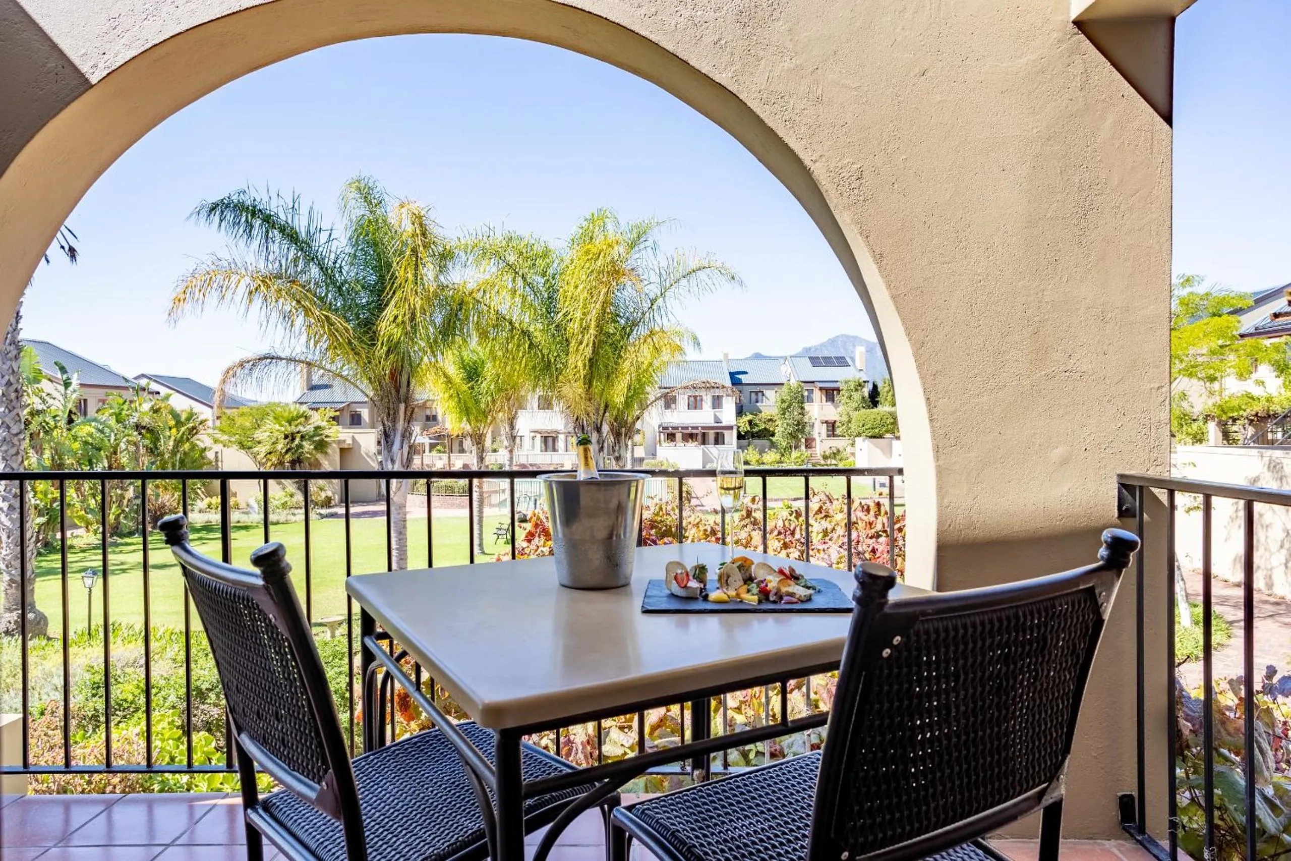 Balcony/Terrace in Devonvale Golf & Wine Estate
