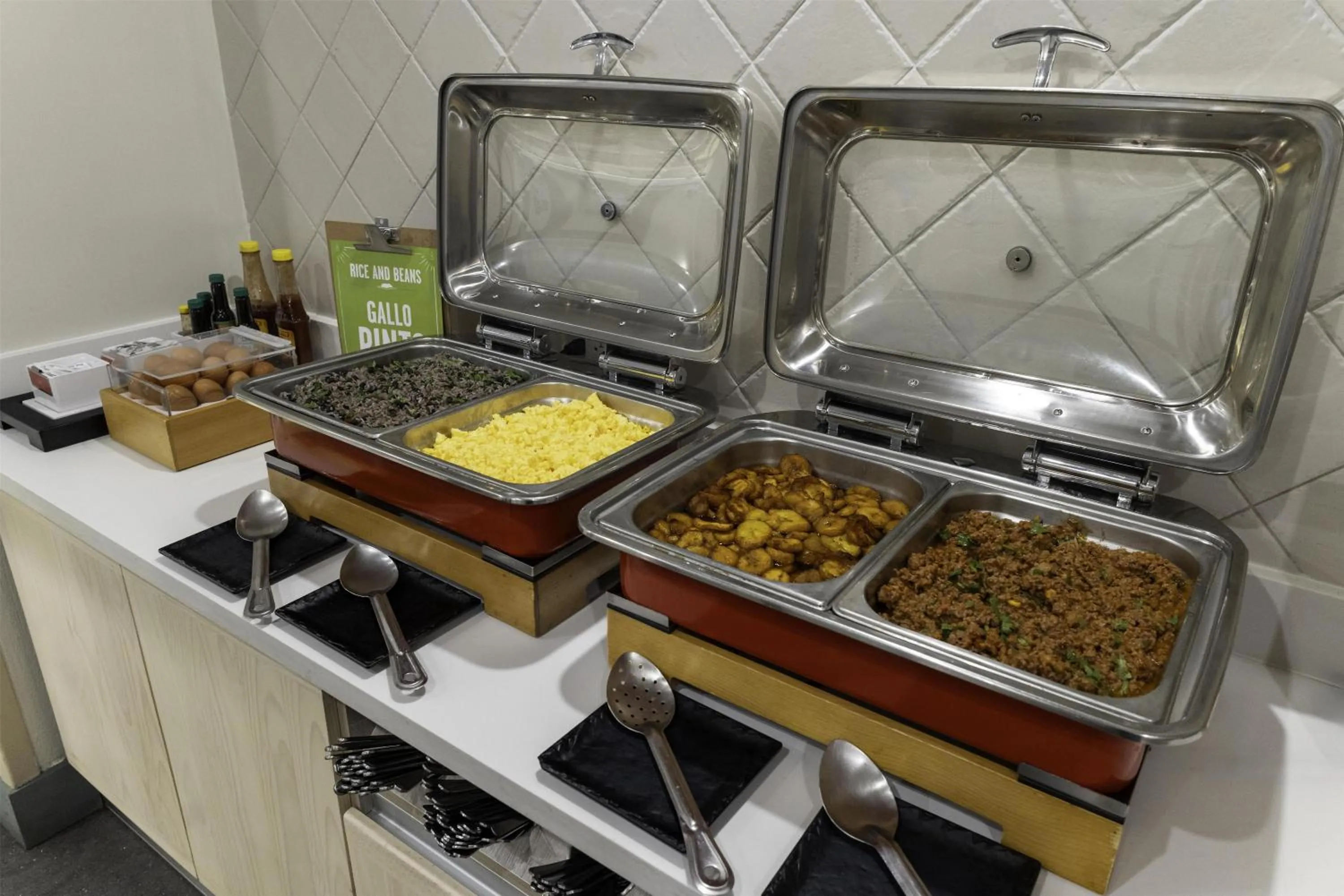 Breakfast in Hampton By Hilton San Jose Airport Costa Rica