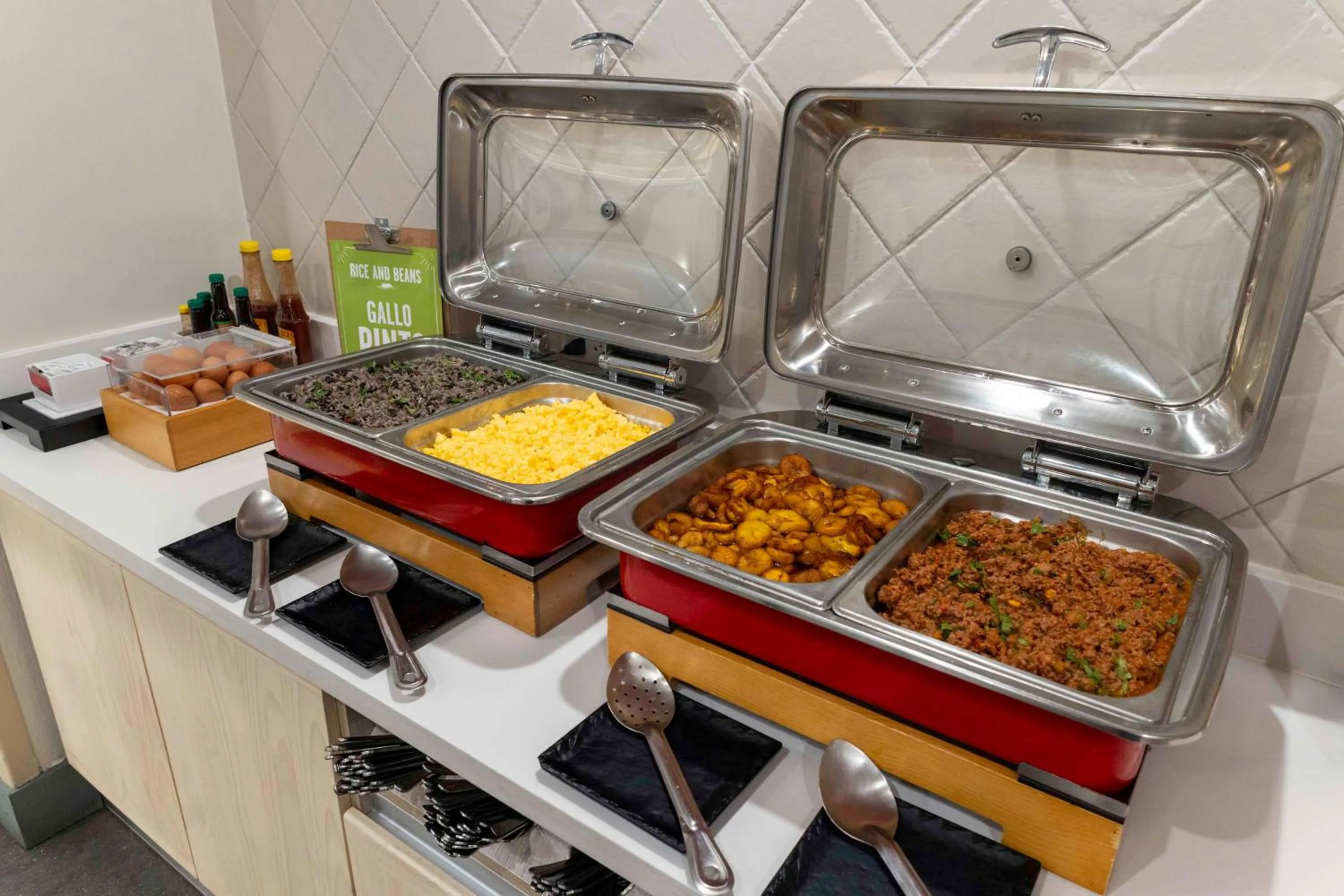 Breakfast in Hampton By Hilton San Jose Airport Costa Rica