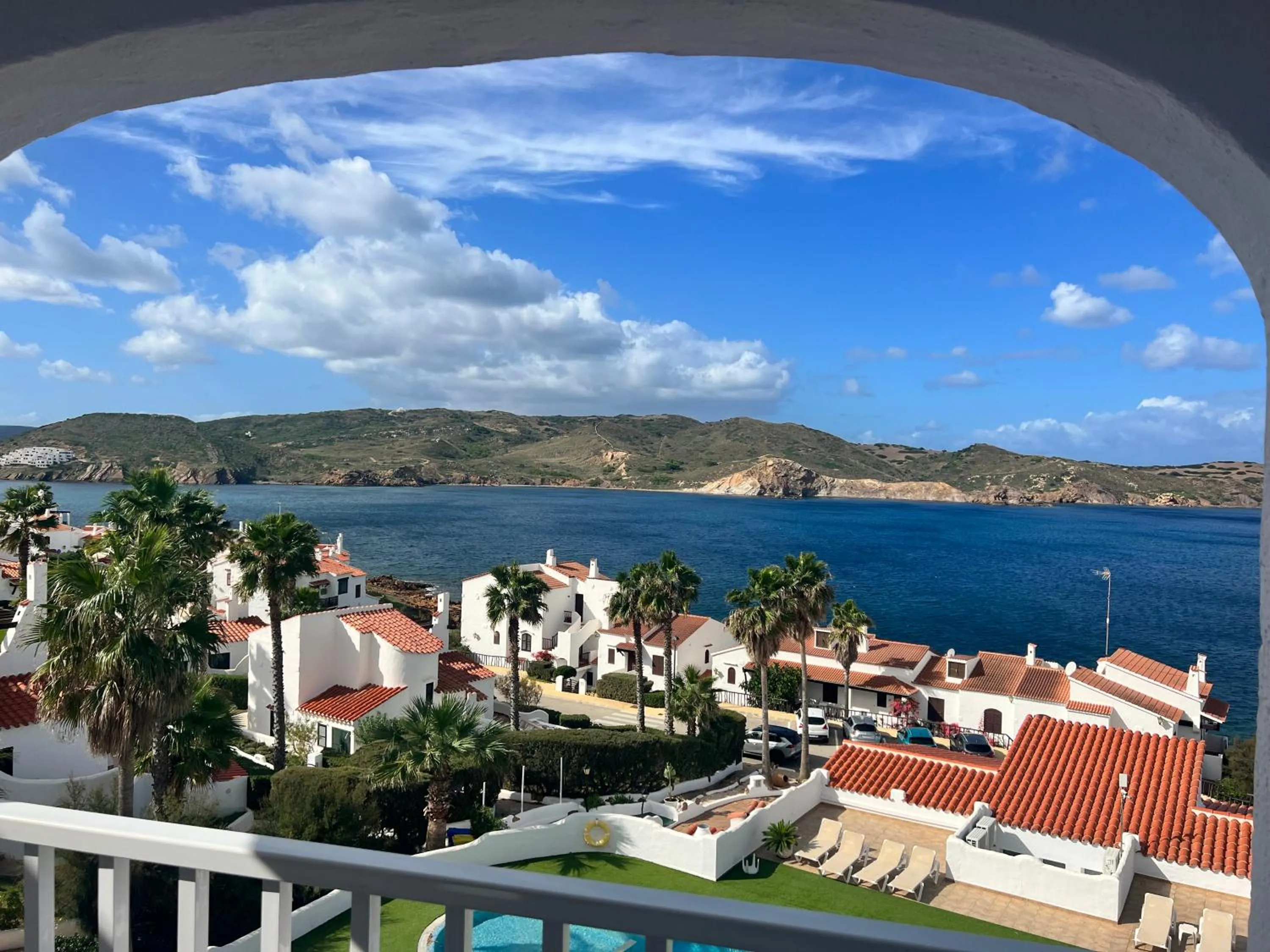 Sea view in Apartamentos El Bergantin Menorca Club