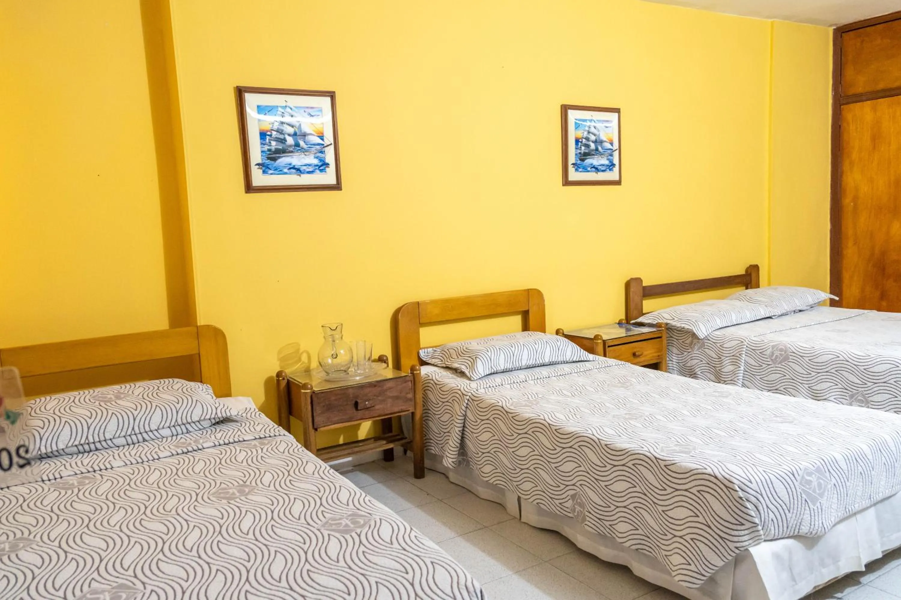 Bedroom, Bed in Hotel Veleros Cartagena