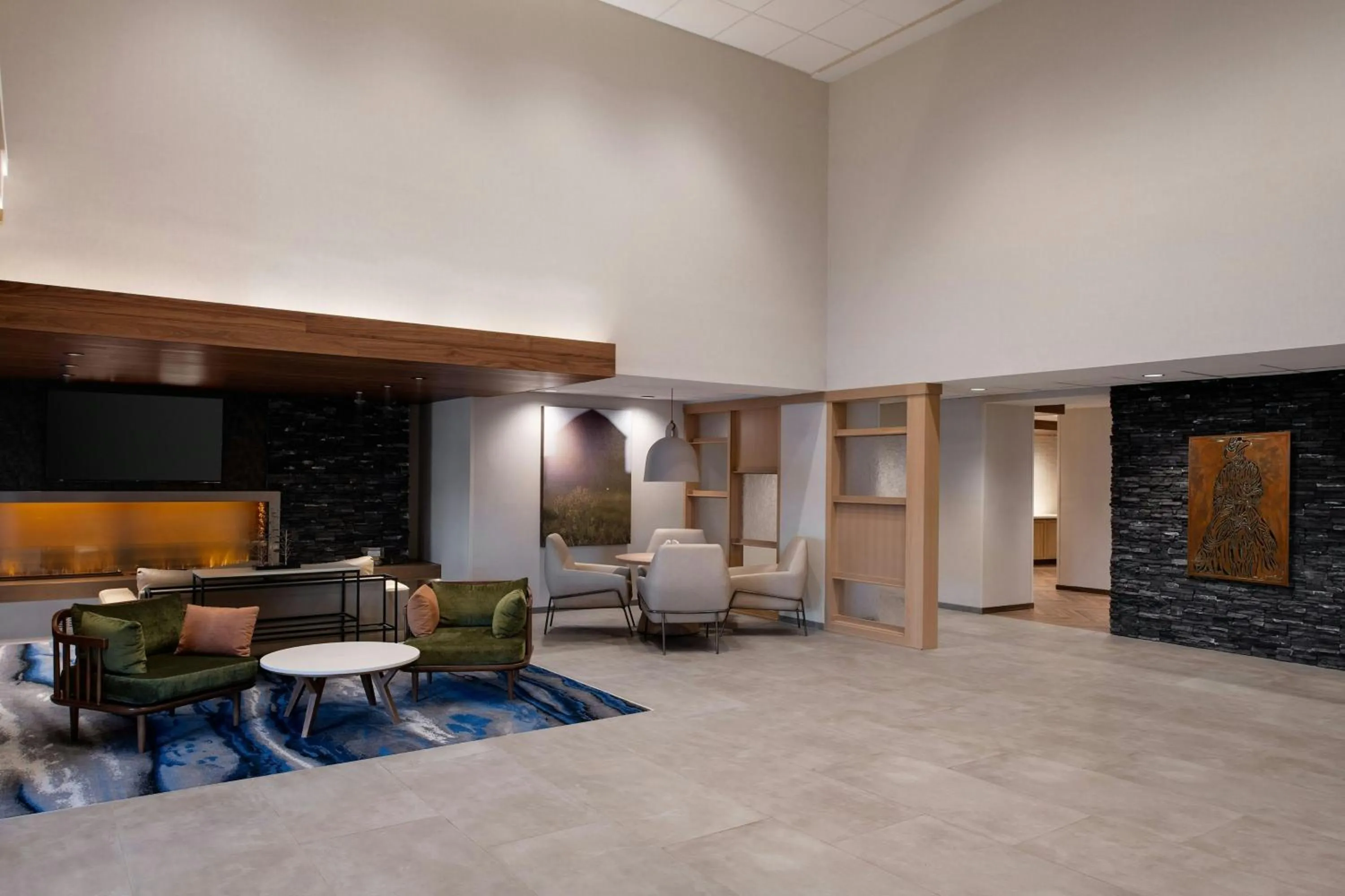 Lobby or reception in Fairfield Inn & Suites by Marriott Missoula Airport