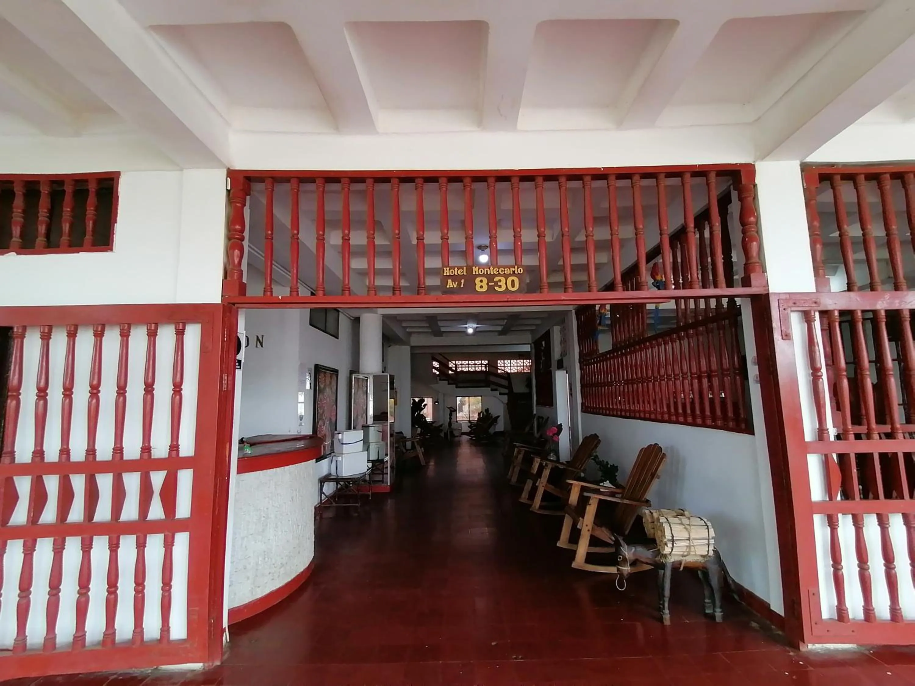 Lobby or reception in Hotel Montecarlo Beach